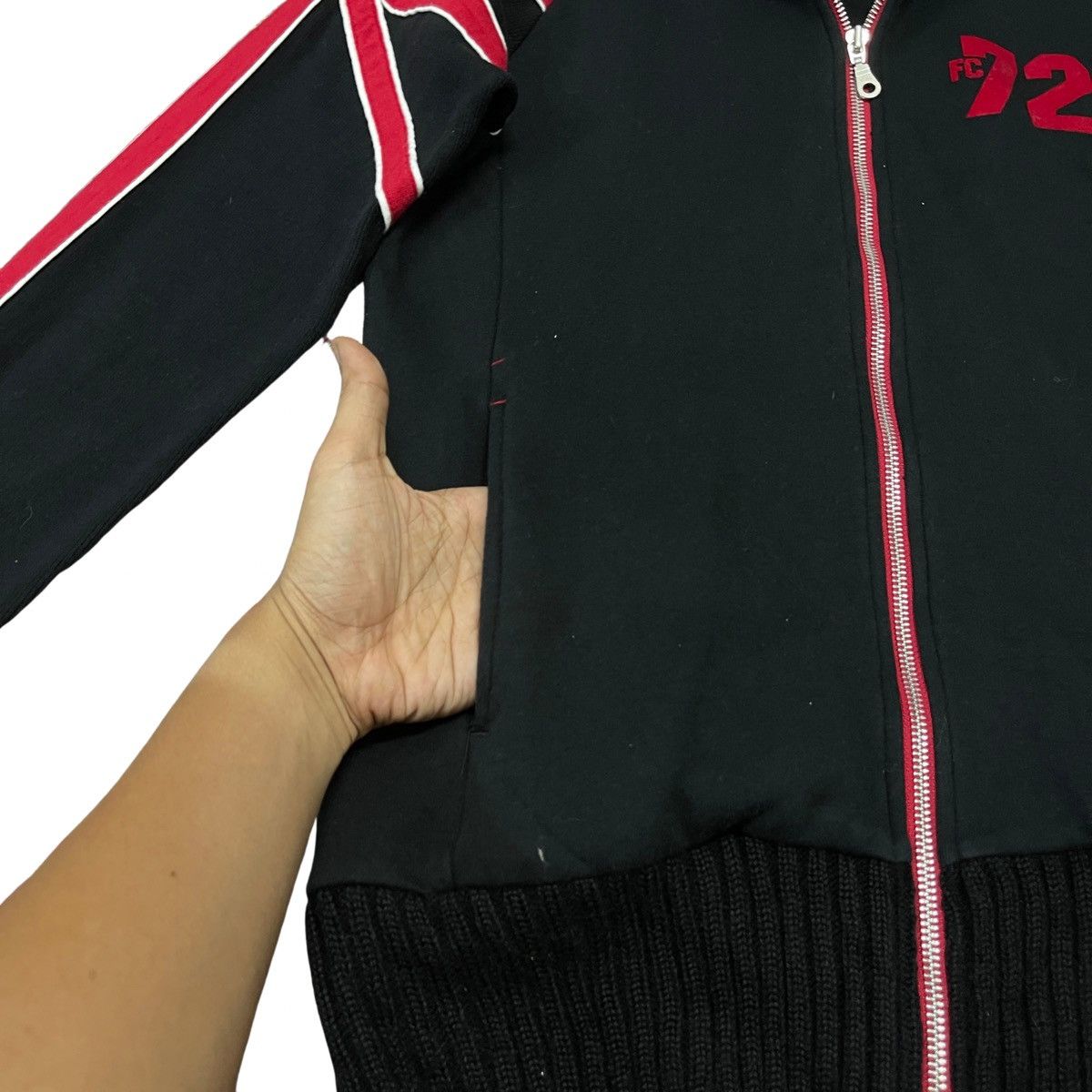 FCUK Vintage FCUK French Connection Pullover Bomber Jacket Size US M / EU 48-50 / 2 - 19 Thumbnail