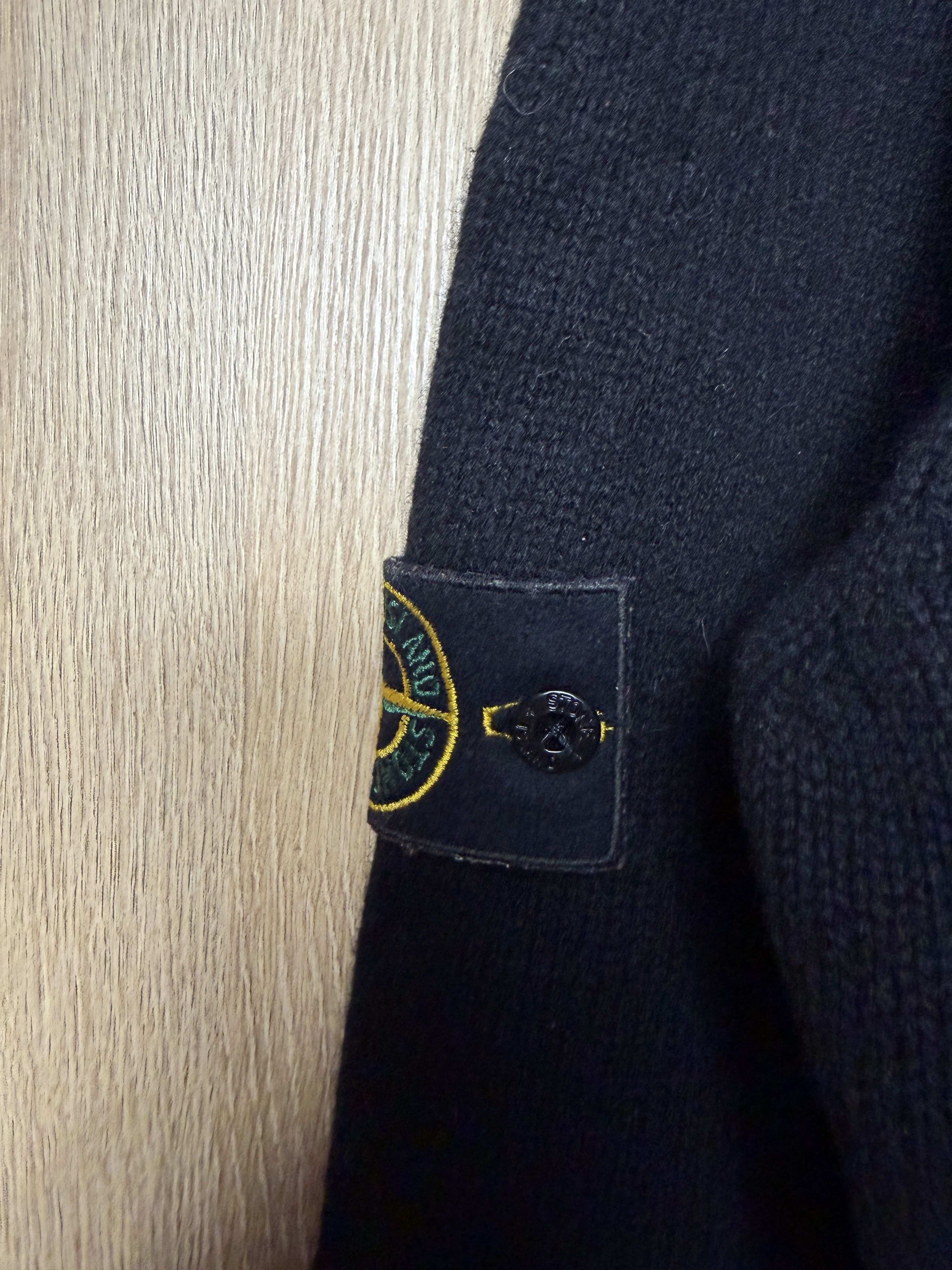 Stone Island Vintgage Stone island knit sweater lana black y2k Size US L / EU 52-54 / 3 - 6 Thumbnail