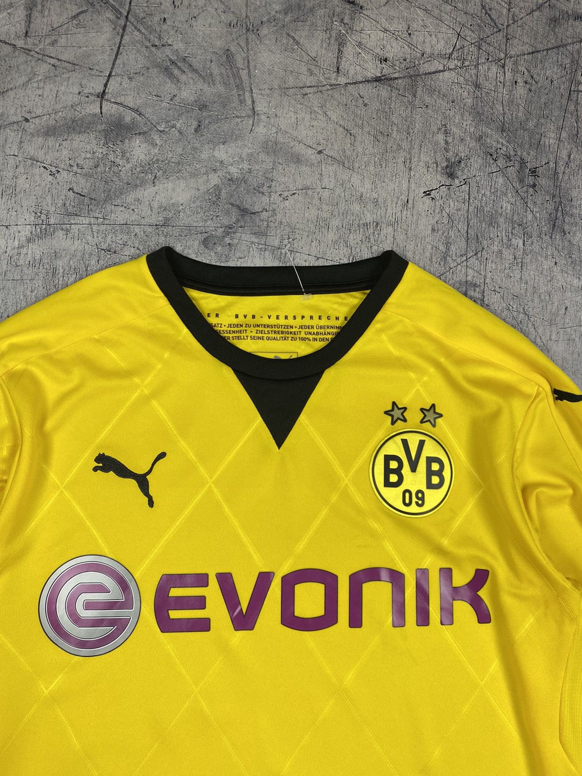 Puma Puma Borussia Dortmund 2014 2015 Long Slevee Jersey Size US L / EU 52-54 / 3 - 5 Thumbnail