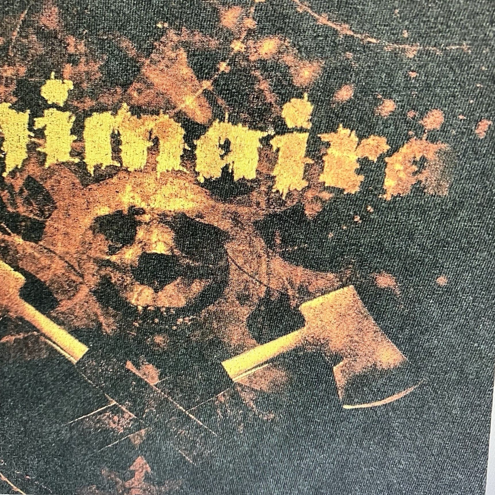 Anvil Vintage Chimaira Heavy Metal Band T-Shirt Adult Small Black Graphic Skull Axe Y2K Metal Merch Size US S / EU 44-46 / 1 - 7 Thumbnail
