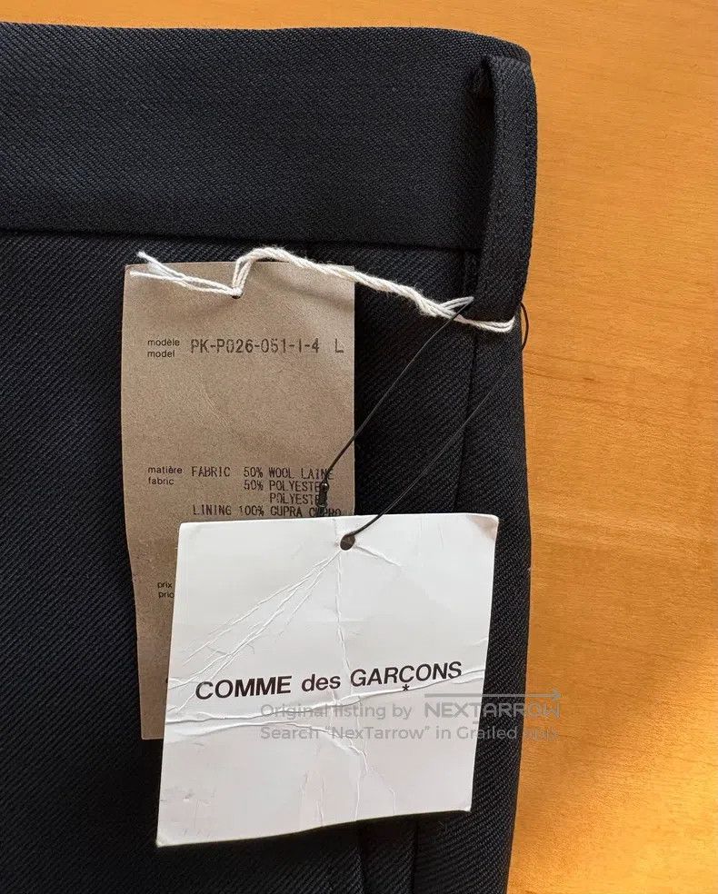 Comme des Garcons Comme Des Garcons size L Men's wool blend flare pants, tro Size US 27 - 5 Thumbnail