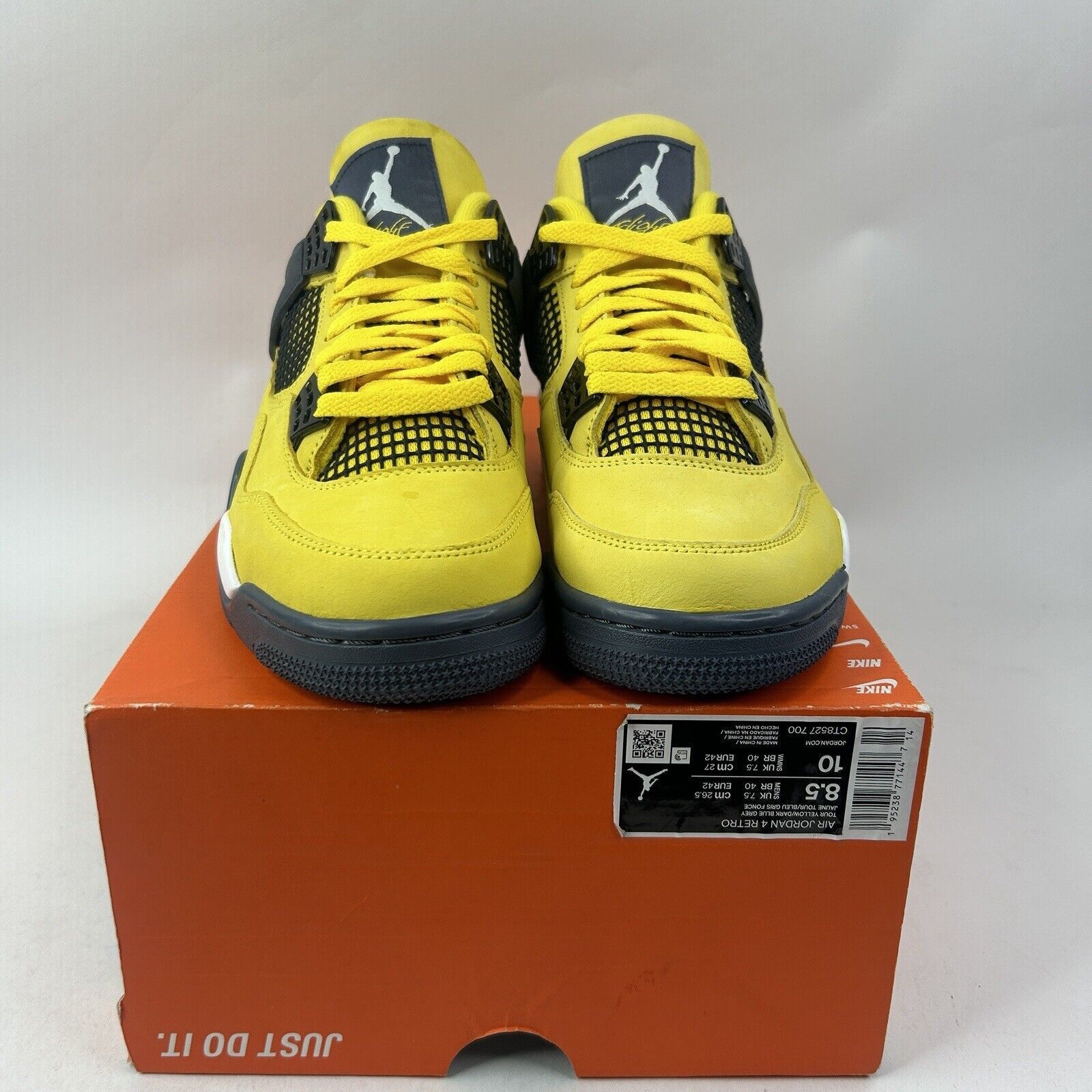 Nike Nike Air Jordan 4 Retro LS “Lightning” 2024 Size US 8.5 / EU 41-42 - 2 Thumbnail