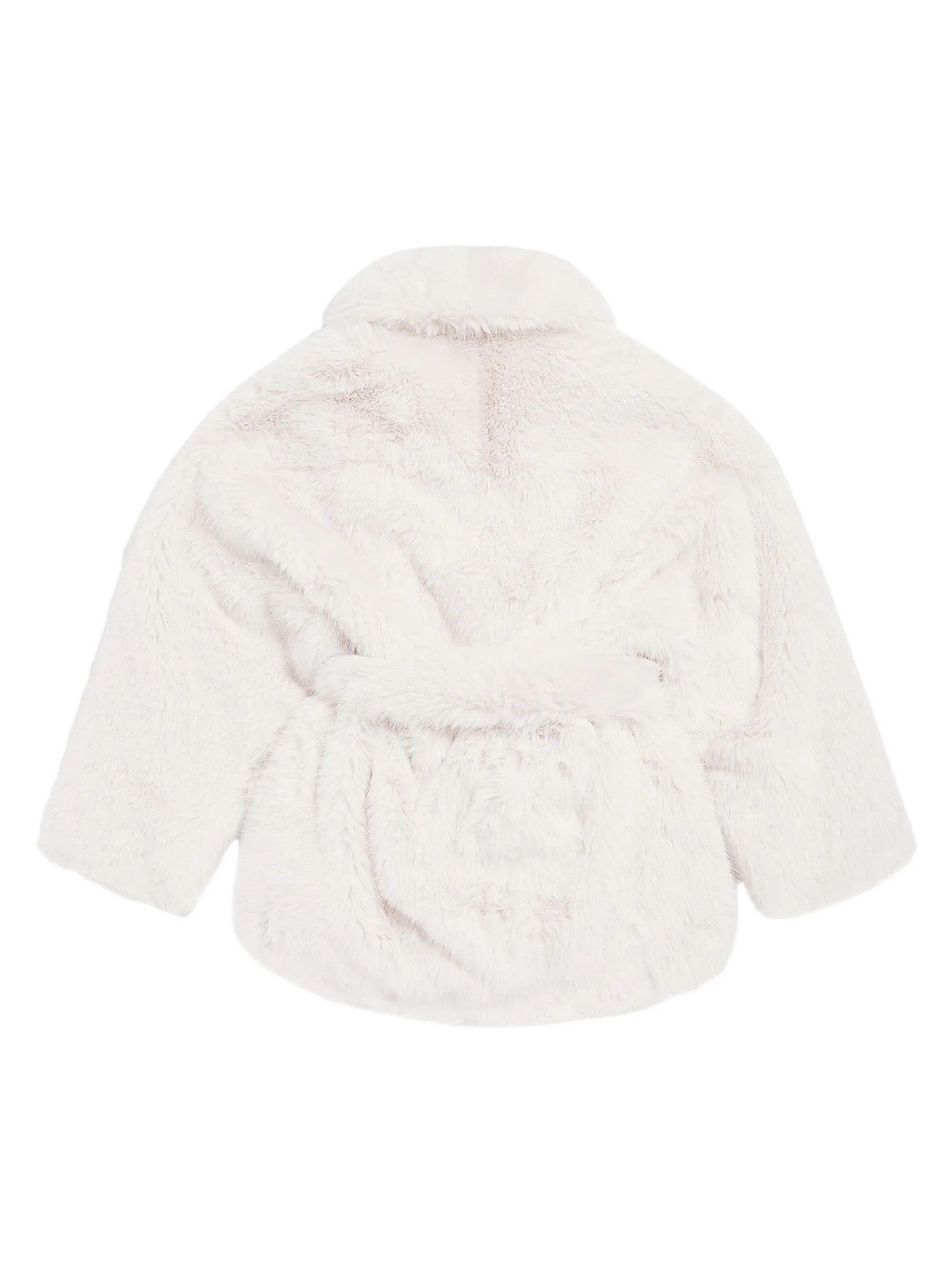 Balenciaga o1tr1nto1125 Cocoon Wrap Coat in White Size M / US 6-8 / IT 42-44 - 2 Thumbnail