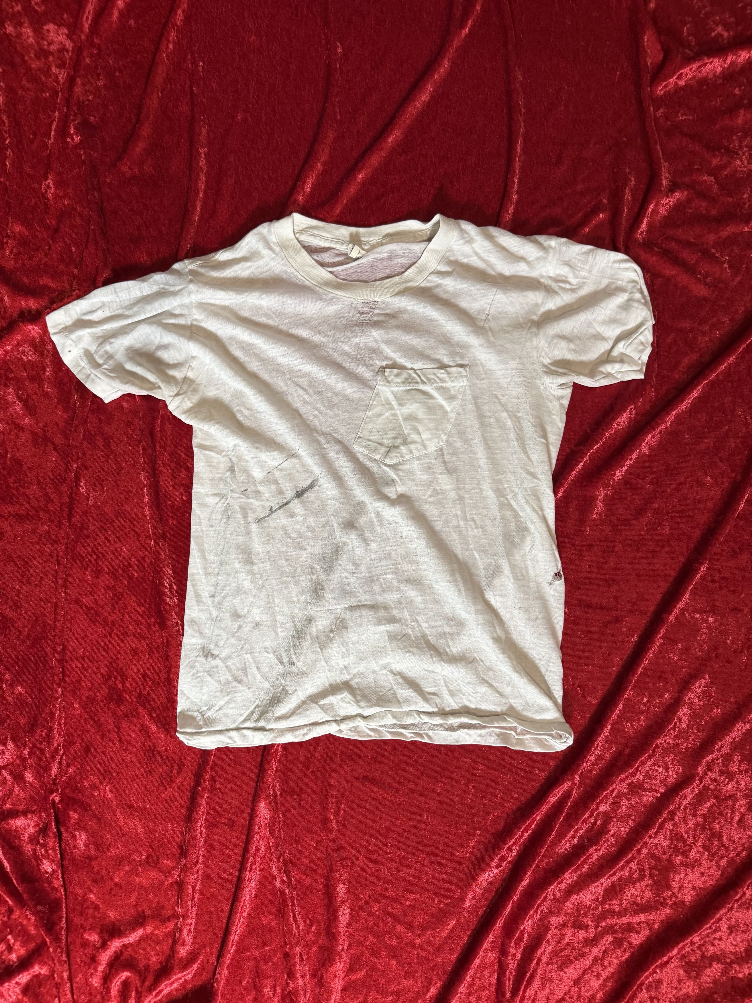 Vintage Vintage White Threadbare Shirt 50/50 Size US XS / EU 42 / 0 - 1 Thumbnail