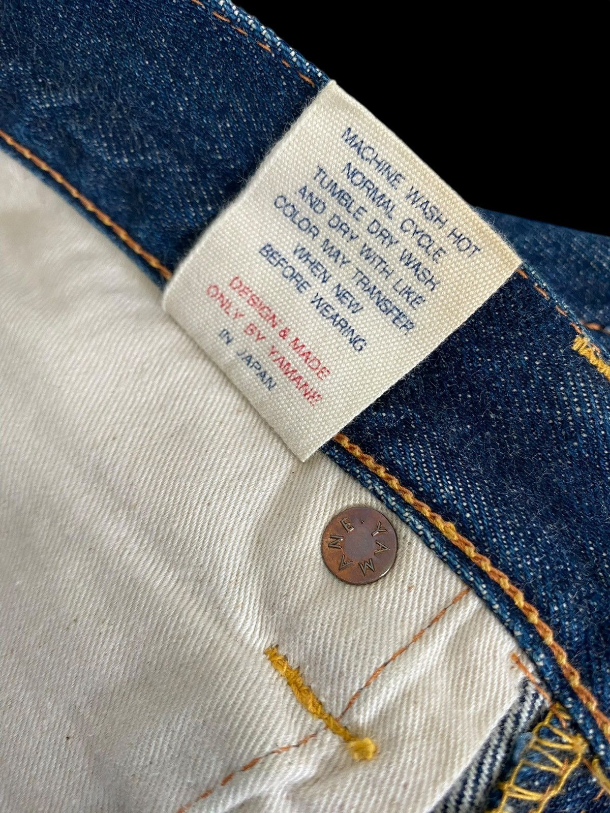 Evisu Evisu by Yamane Baggy Blue Selvedge Denim Daicock Big Logo Size US 32 / EU 48 - 16 Thumbnail
