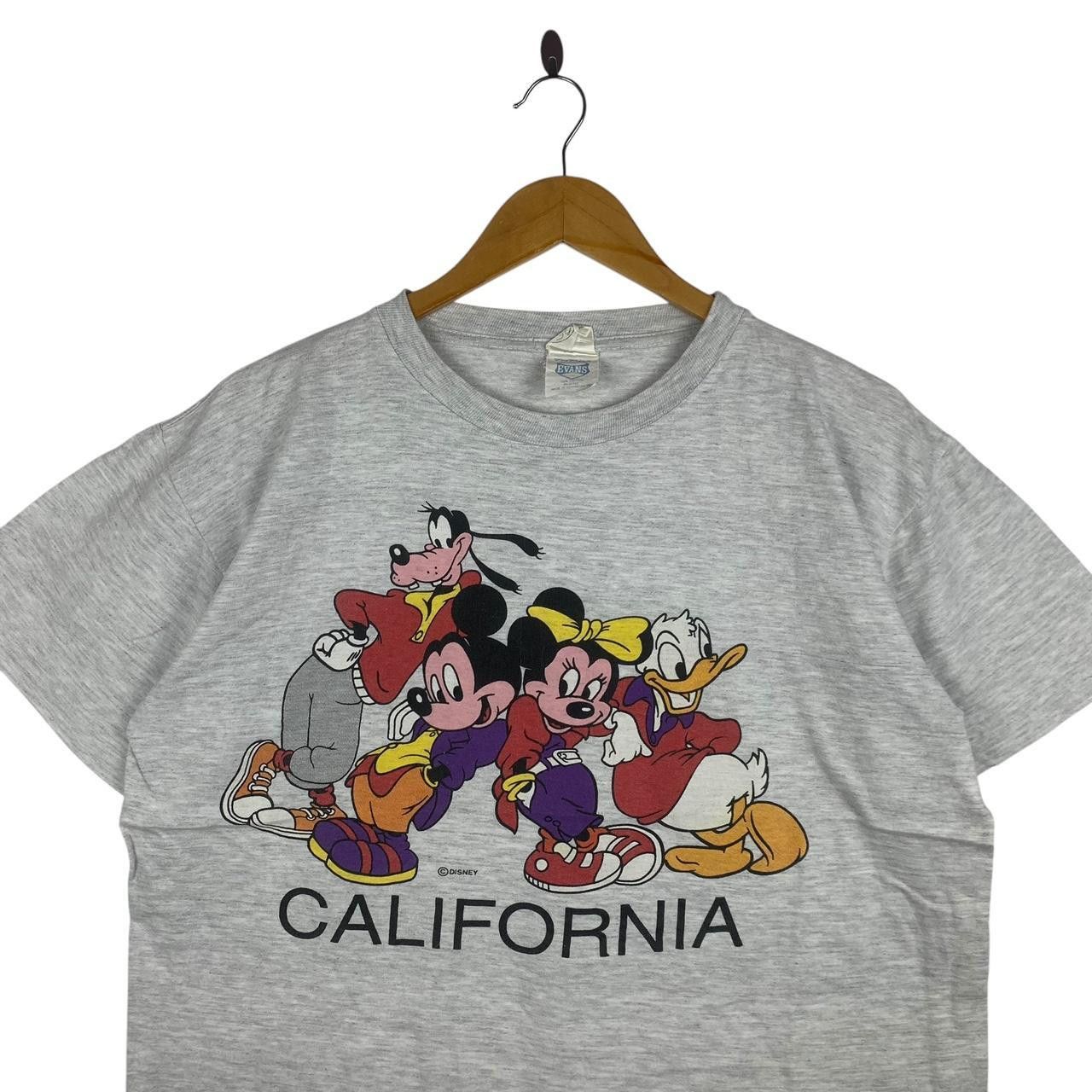 Vintage Vintage 90’ DISNEY MICKEY MOUSE Hip Hop Rap Tee Shirt Top Size M / US 6-8 / IT 42-44 - 2 Thumbnail