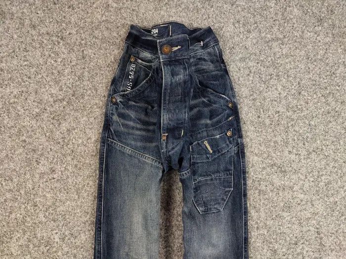 G-Star Vintage G-Star Raw Japan Skiff 5620 3d Tapered Denim Jeans Size US 30 / EU 46 - 4 Thumbnail