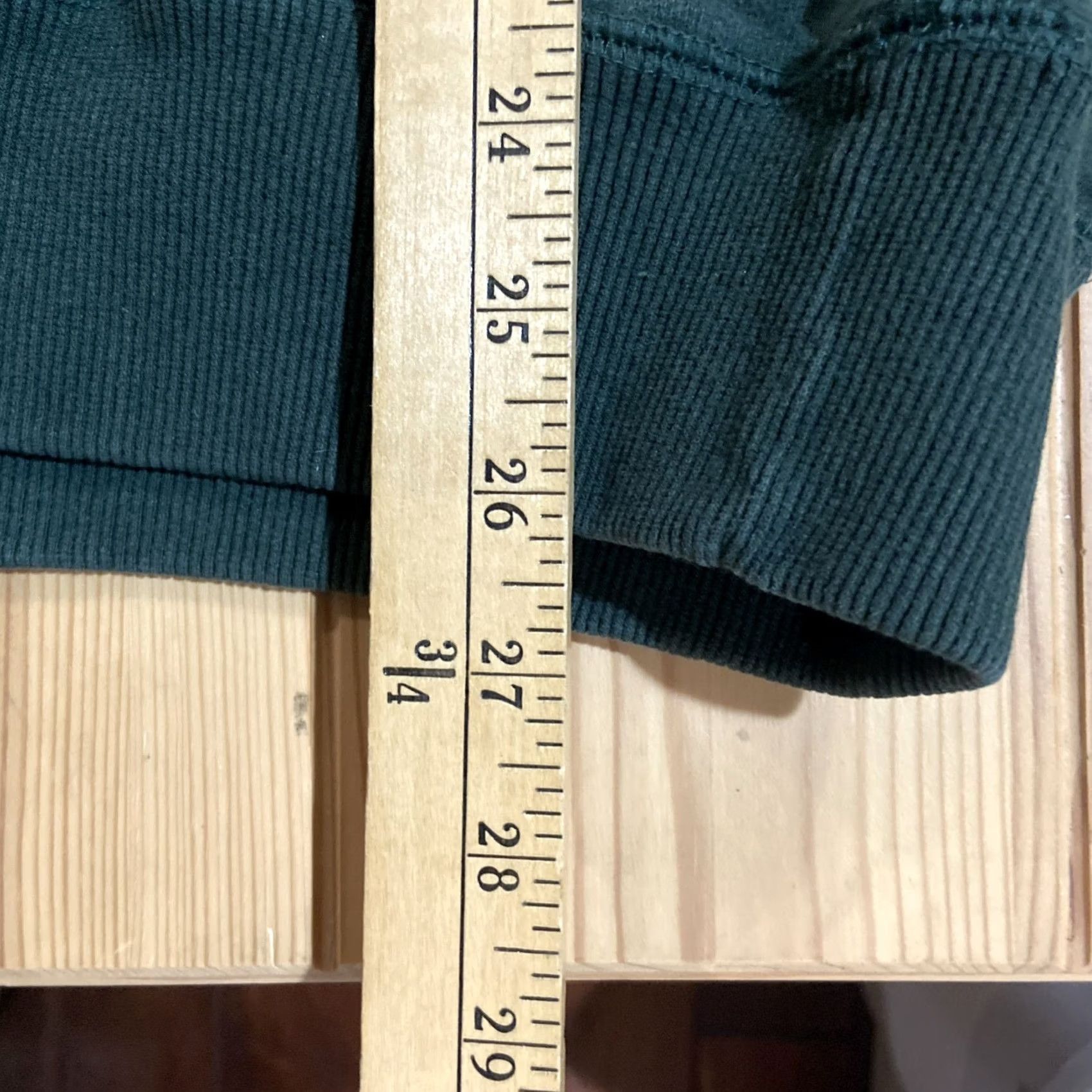 MILLY VINTAGE Cotton Mill Men's Sweater Pullover Size XL Green 100% Cotton Canada CA 19247 Long Sleeve Round Neck Size US XL / EU 56 / 4 - 4 Thumbnail