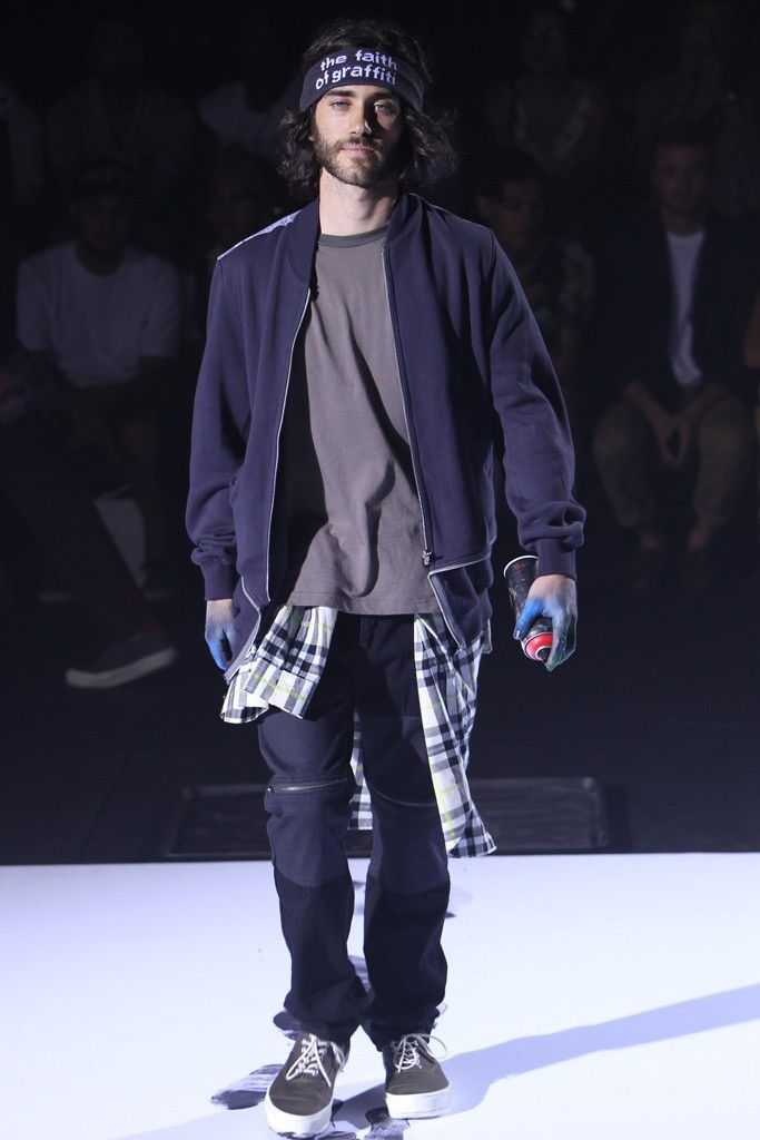 N.Hoolywood SS13 N.Hollywood Panelled Multi Washed Denim Size US 28 / EU 44 - 1 Thumbnail