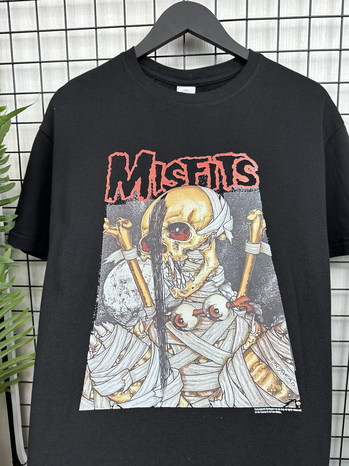 Band Tees × Misfits × Vintage Misfits “Evillive” II Album Promo T shirt Men Balck L Size US L / EU 52-54 / 3 - 6 Thumbnail