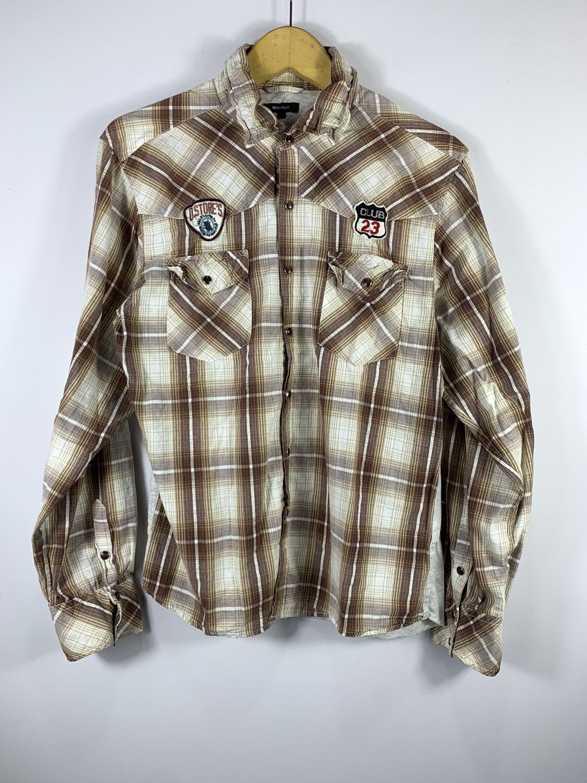 If Six Was Nine JAPANESE CRAZY POEM SKULL WATER BACK SHIRT CDG JUNYA STYLE Size US L / EU 52-54 / 3 - 2 Thumbnail