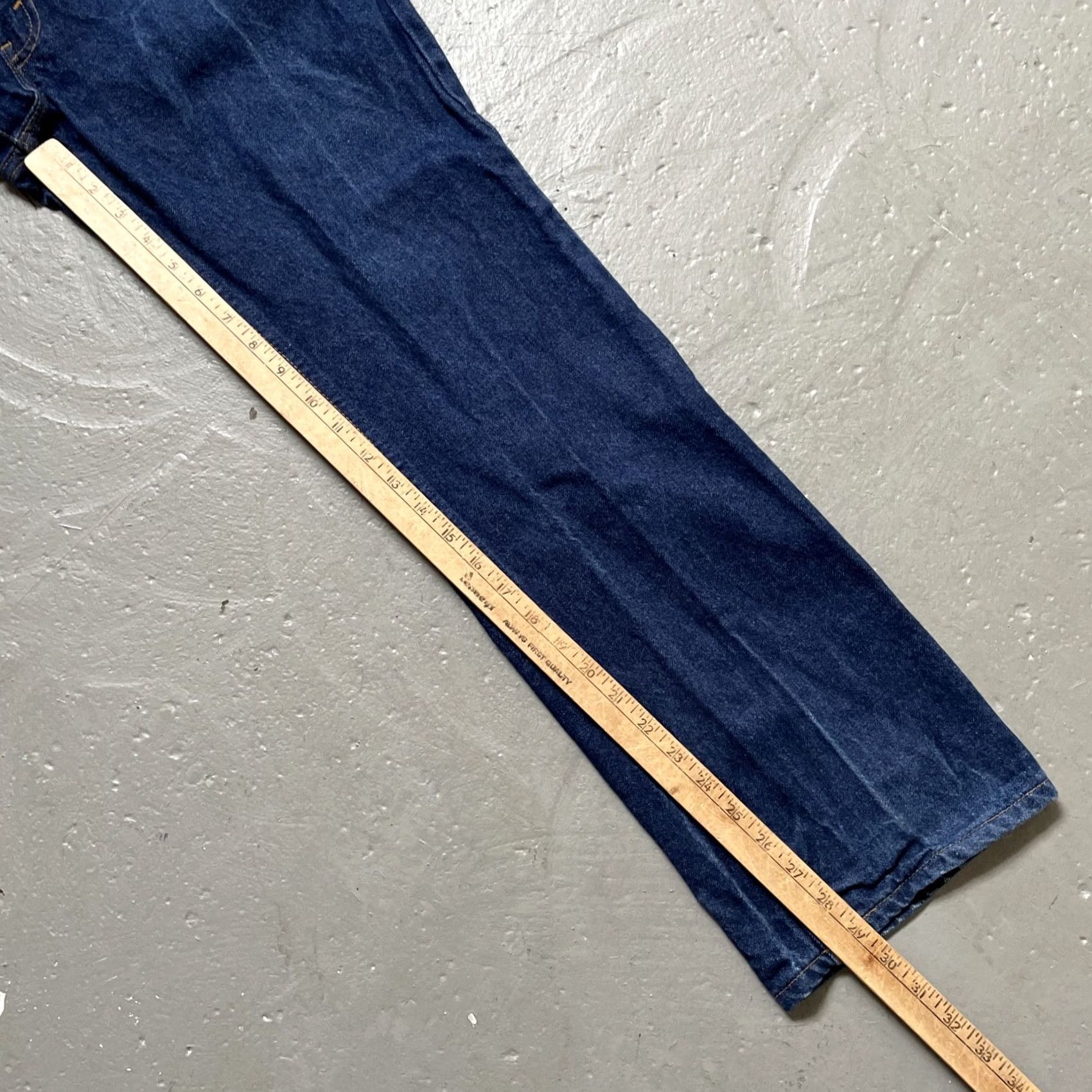 Levi's VINTAGE Levi's 517 Orange Tab Dark Blue Jeans Bootcut 34x30 Men USA Size US 34 / EU 50 - 3 Thumbnail