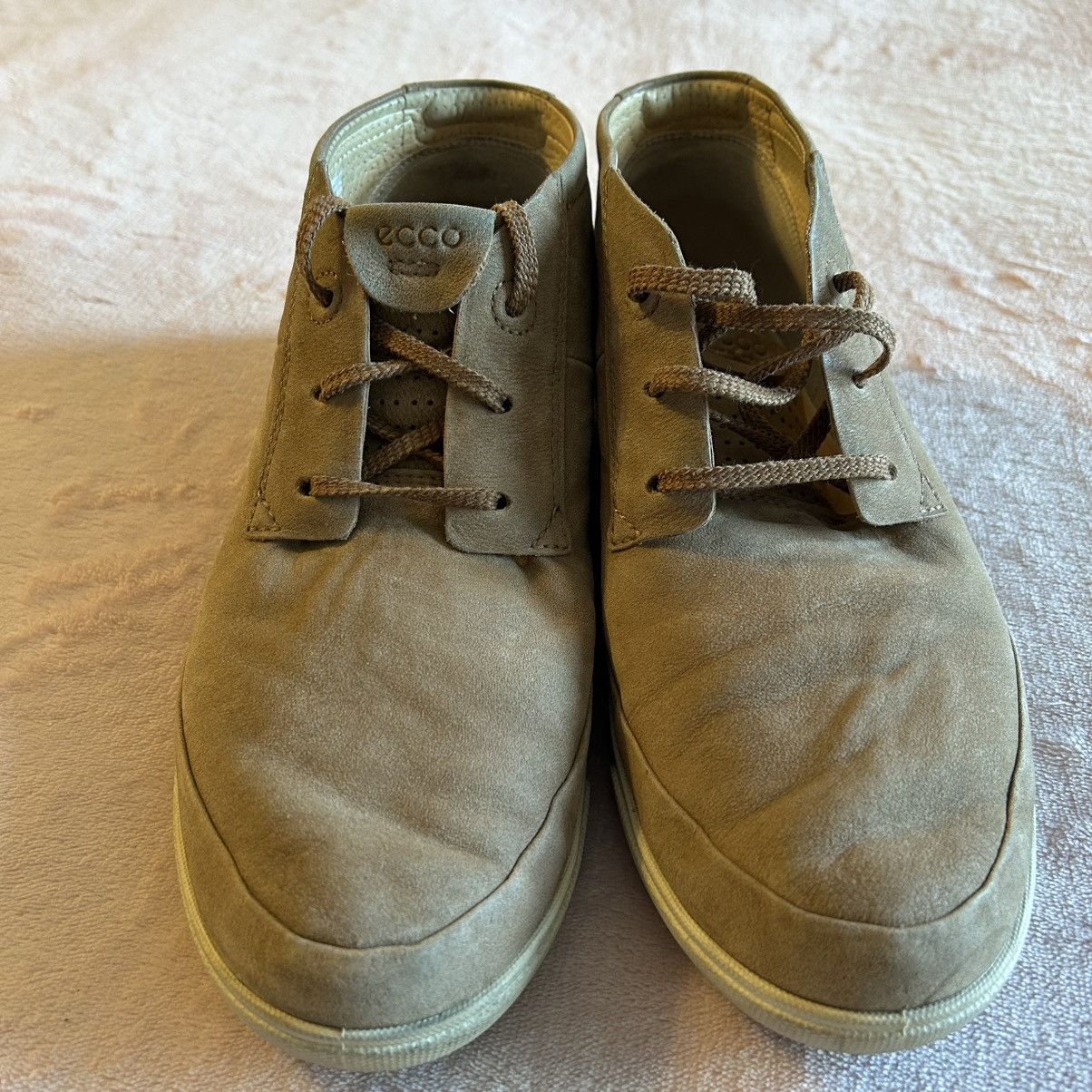 Ecco Ecco tan low cut tie leather ankle boots size 40 9-9.5 Size US 9 / IT 39 - 2 Thumbnail