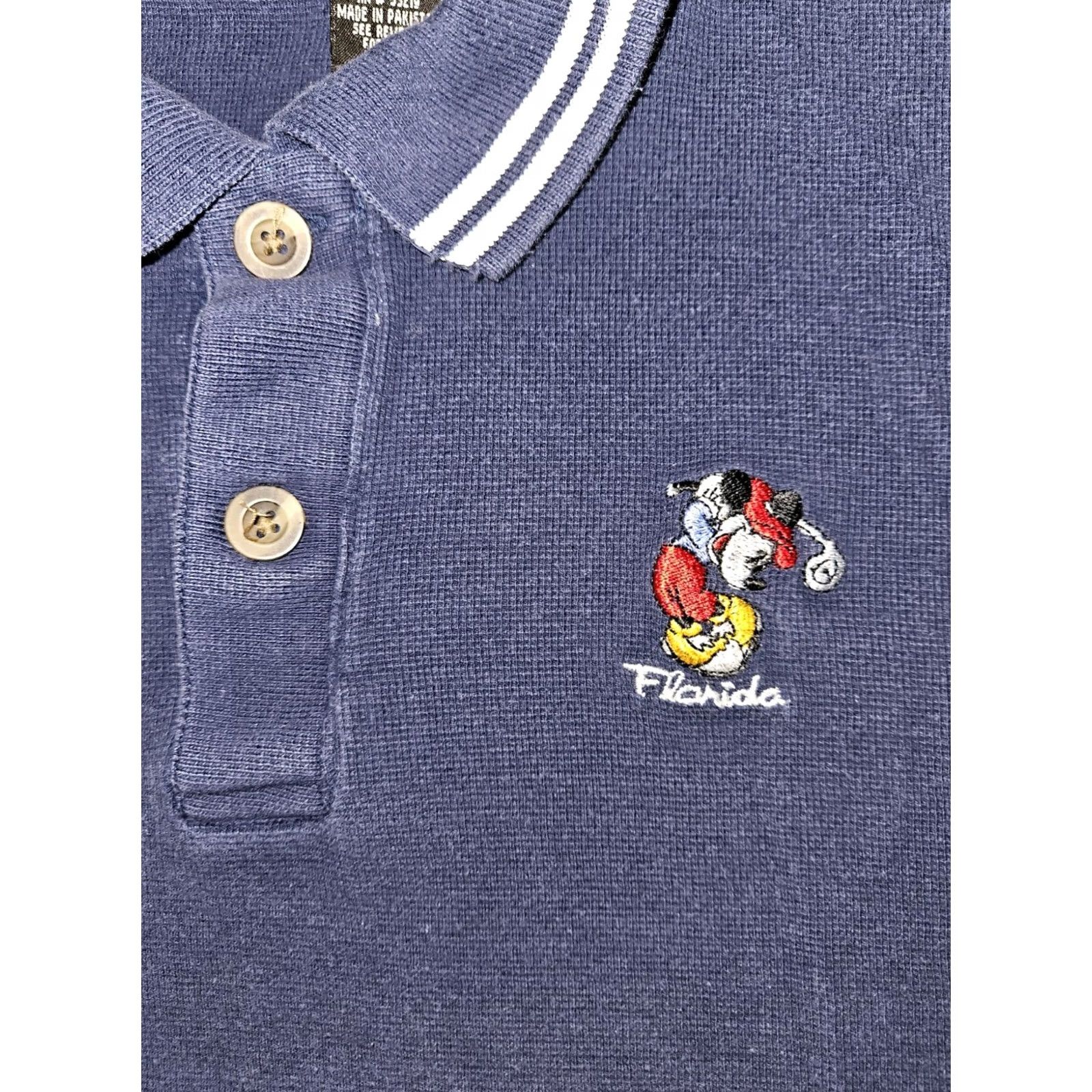 Mickey Unlimited VINTAGE Mickey Unlimited Polo Shirt Mens M Blue Embroidered Shirt Polo Golf Classic Dad Florida 44 in Chest Mens Size US M / EU 48-50 / 2 - 5 Thumbnail