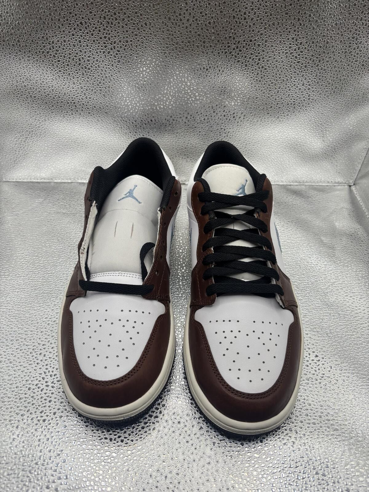 Jordan Brand Air Jordan 1 low SE brown blue grey Size US 9 / EU 42 - 2 Thumbnail