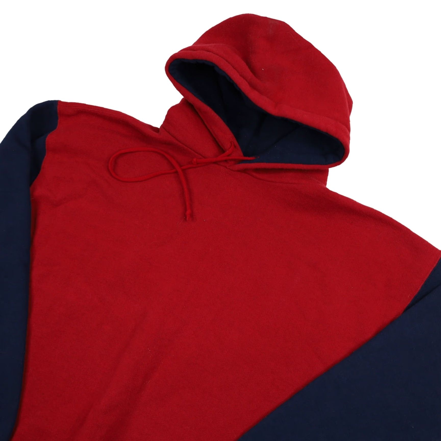 Russell Athletic VINTAGE Russell Athletic Hoodies Mens XL 2 Tone Red Size US XL / EU 56 / 4 - 2 Thumbnail