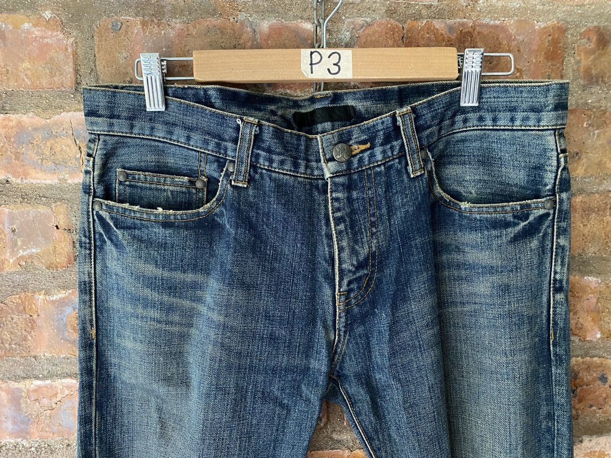 Tornado Mart 2000s RICO Japan Distressed Hem RIRI Zipper Size US 34 / EU 50 - 3 Thumbnail