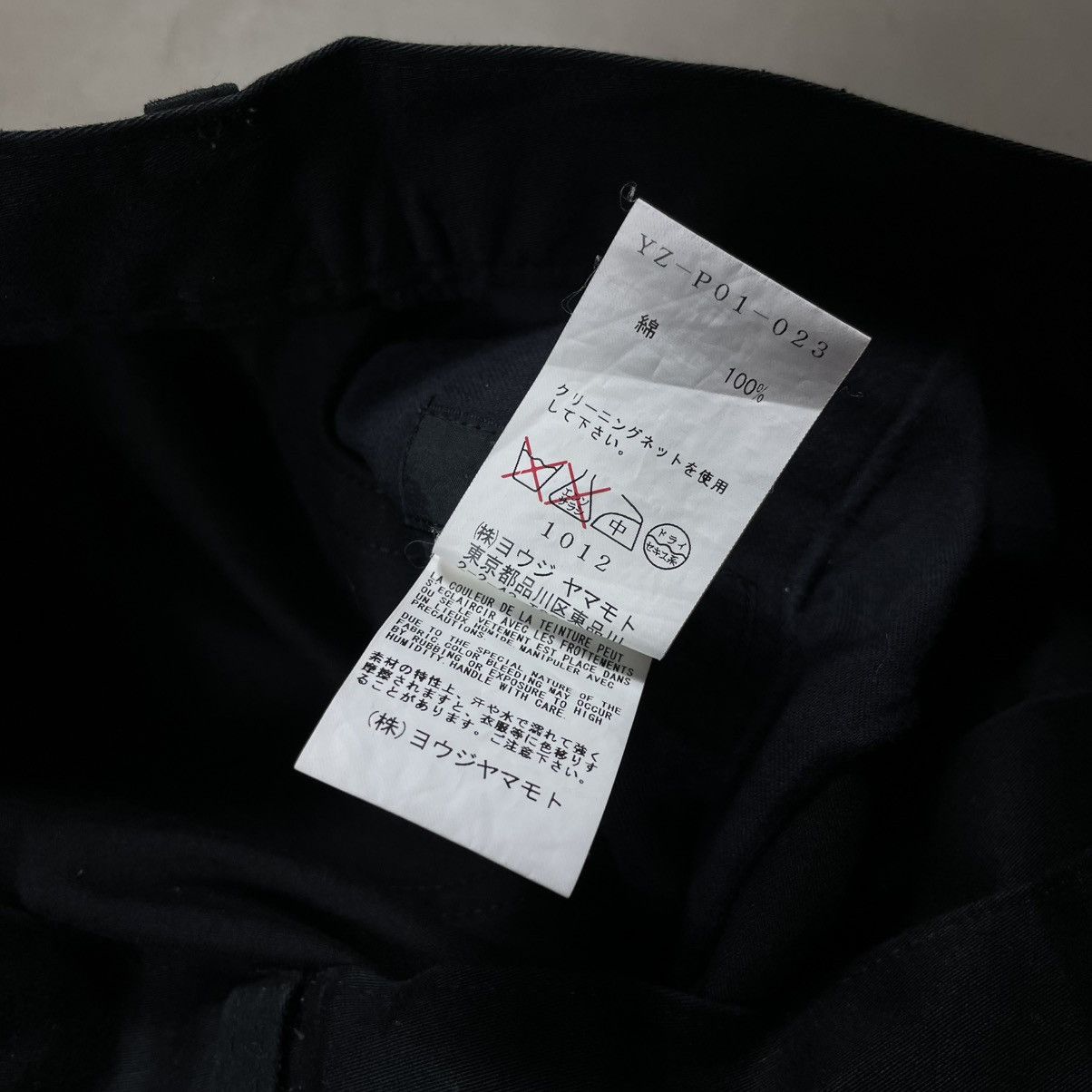 Yohji Yamamoto Y’s YOHJI YAMAMOTO BLACK STRAIGHT CUT PANTS Size US 30 / EU 46 - 3 Thumbnail