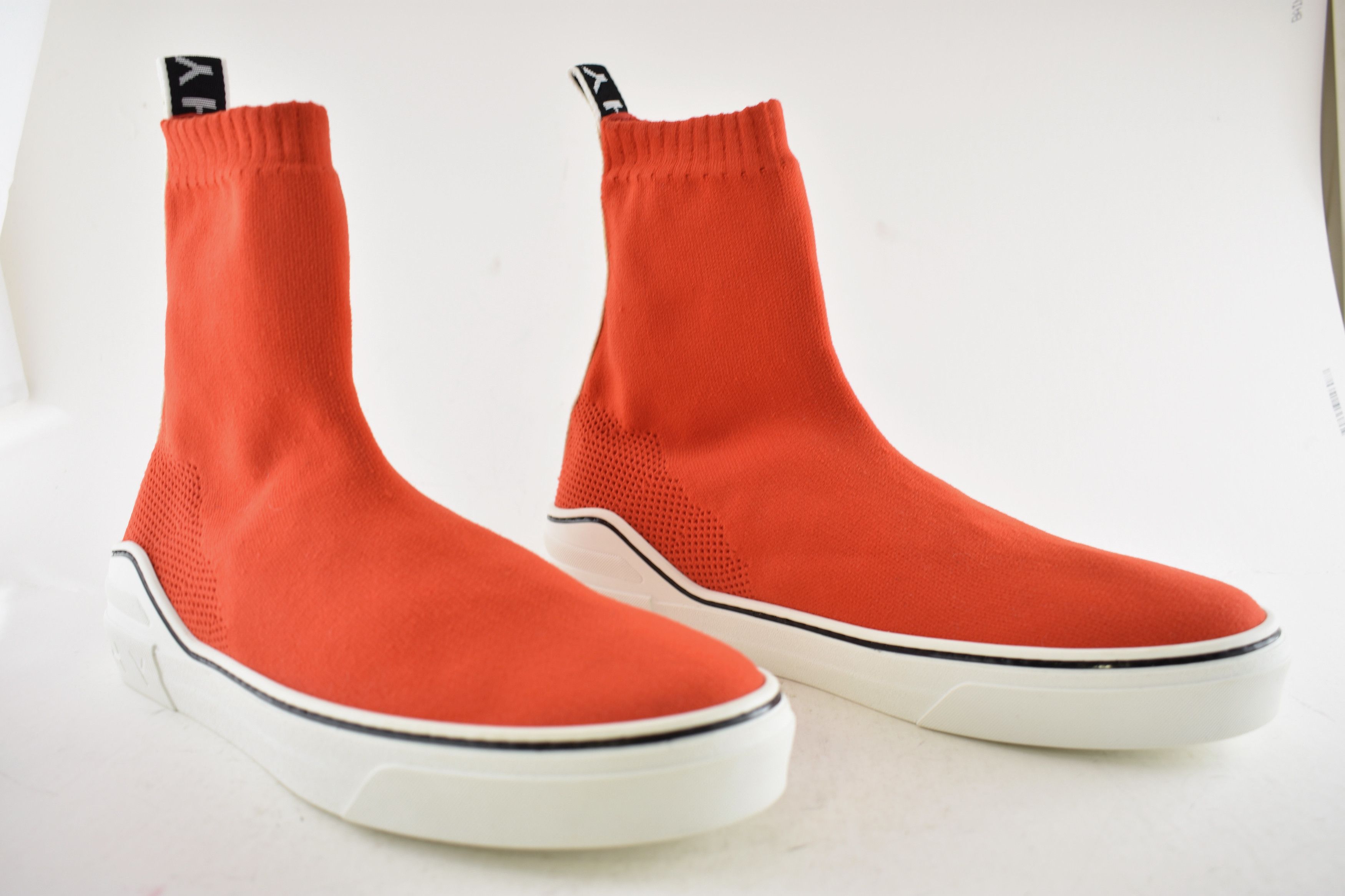 Givenchy George V Sock White High Top Knit Trainer Sneaker 43.5 10.5 Size US 10.5 / EU 43-44 - 3 Thumbnail