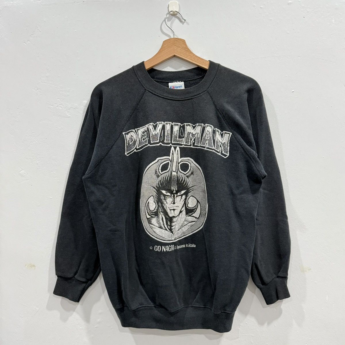Anime Vintage Late 80s Devilman Sweatshirt Size US L / EU 52-54 / 3 - 1 Thumbnail