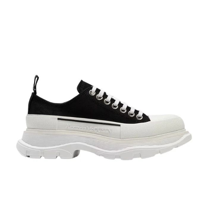 Alexander McQueen o1wfsh0625 Sneakers Black & White Size US 12 / EU 45 - 3 Thumbnail