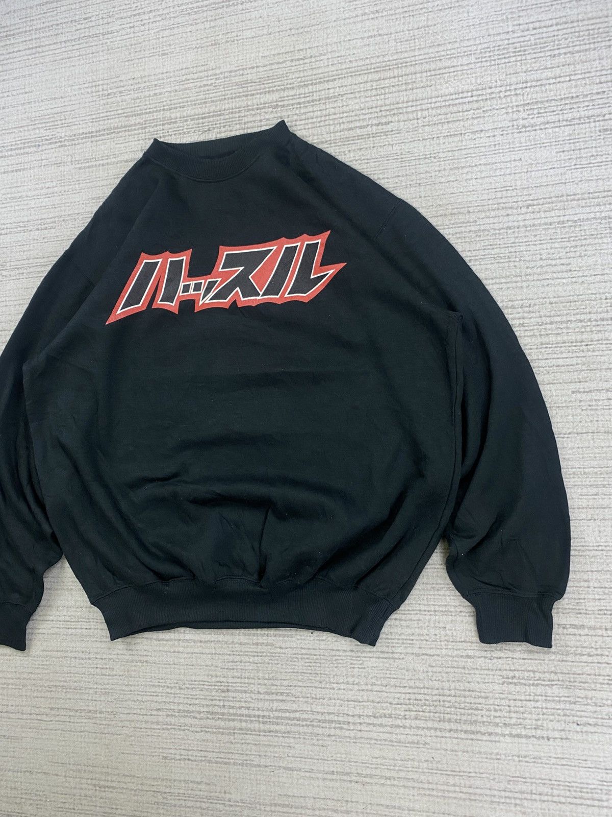 Anime VINTAGE HUSTLE FIGHTING OPERA JAPANESE ANIME SWEATSHIRT Size US L / EU 52-54 / 3 - 4 Thumbnail