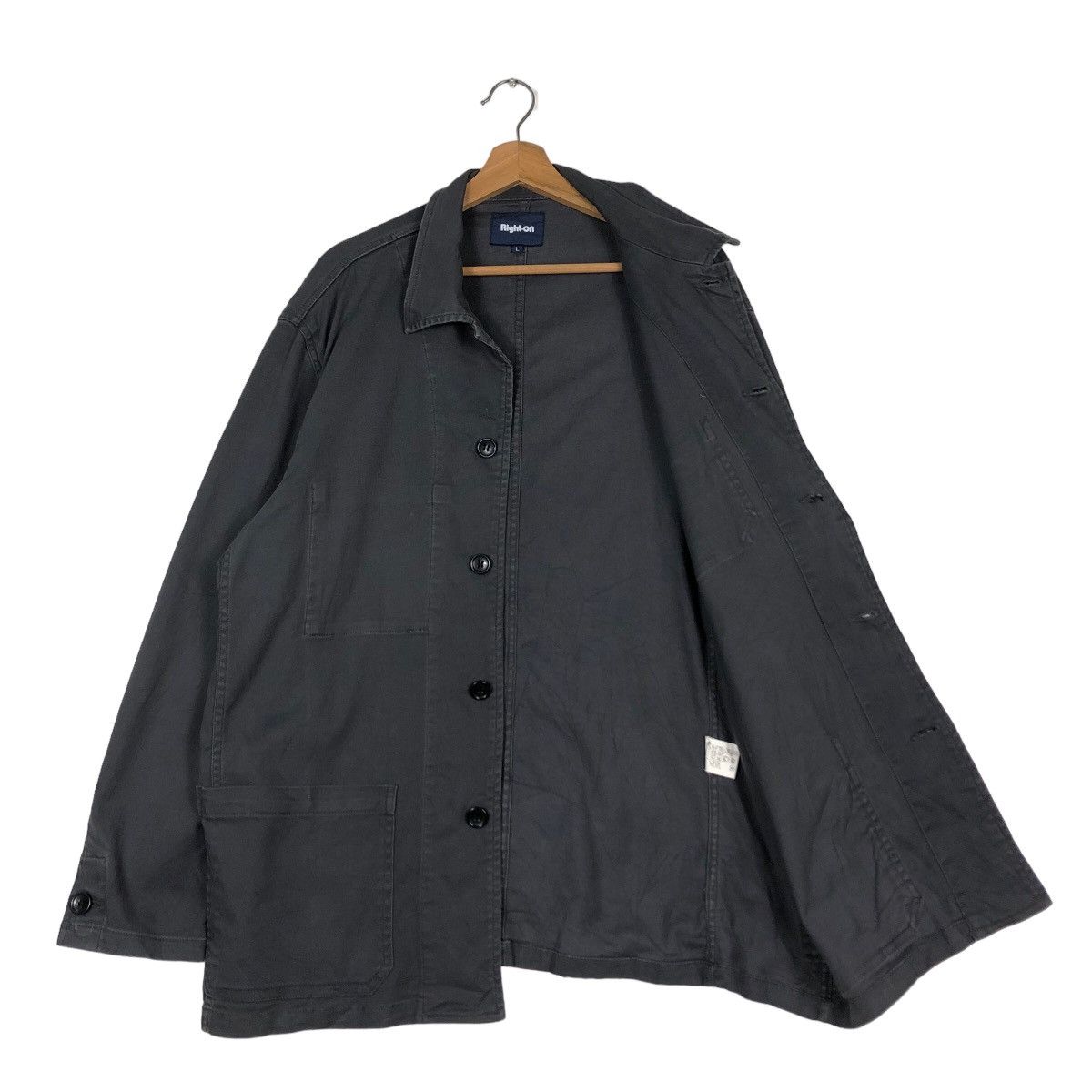 Issey Miyake 🔥Vintage Chore Work Jacket Right-On Multi Pocket Cargo Size US M / EU 48-50 / 2 - 11 Thumbnail