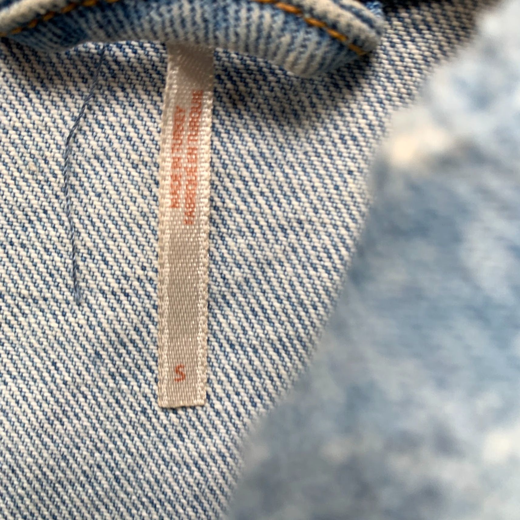 Free People Free People Denim Trucker Jacket Womens Small Blue Light Wash RAW Hem 21x19.5 Size S / US 4 / IT 40 - 7 Thumbnail