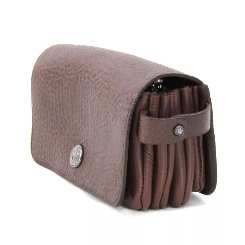 Porter Classic Porter Classic Leather Wallet Mini Pouch PC-045-1884 Brown Size 46 - 9 Thumbnail