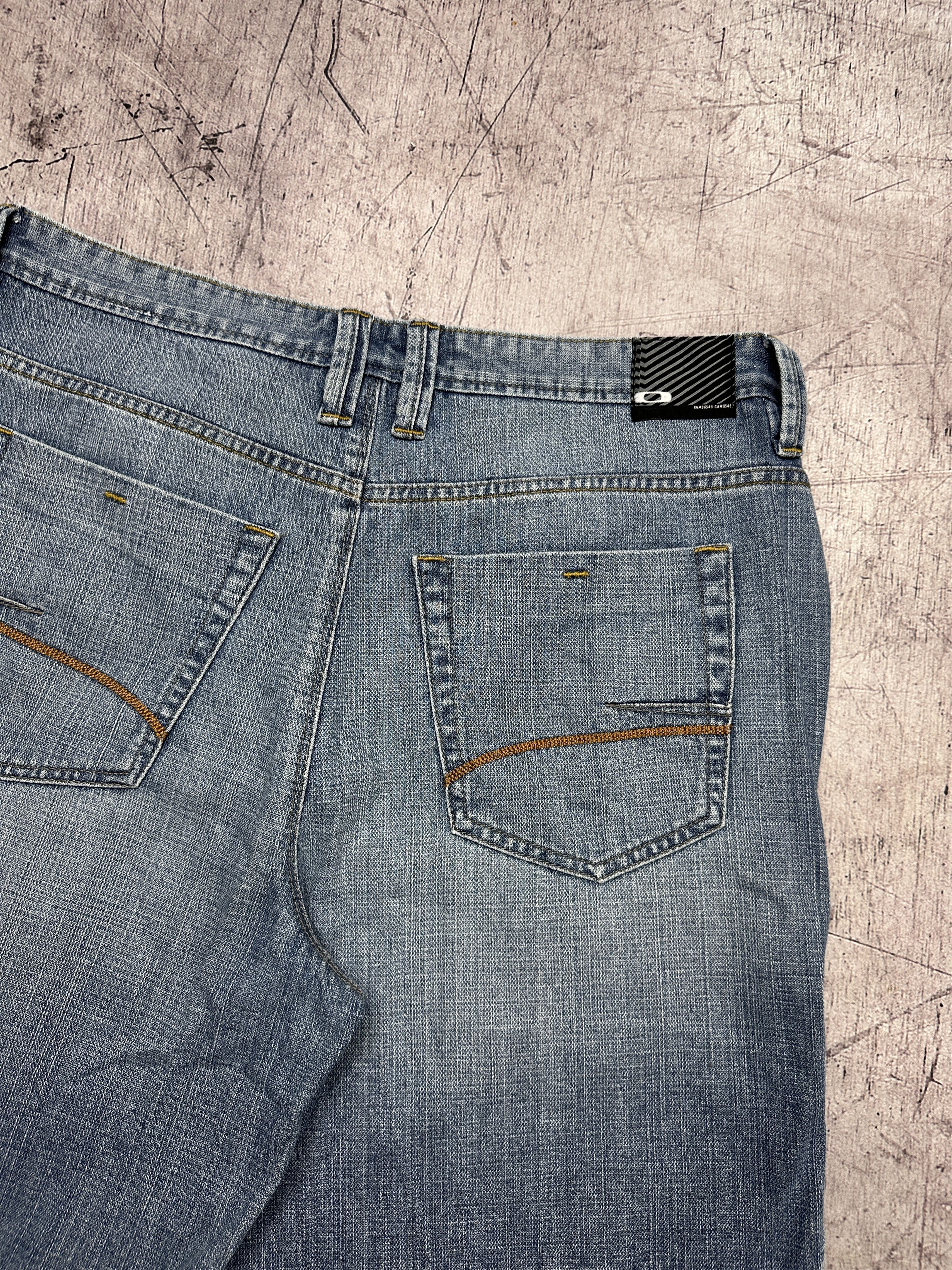 Oakley Oakley Vintage Mens Denim Shorts Size US 36 / EU 52 - 7 Thumbnail