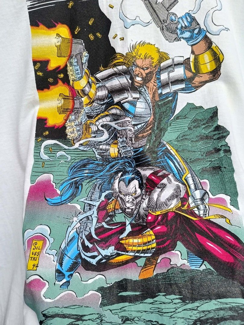 Vintage 🔥 RARE VINTAGE 1993 CYBERFORCE COMICS TEE 🔥 Size US L / EU 52-54 / 3 - 3 Thumbnail