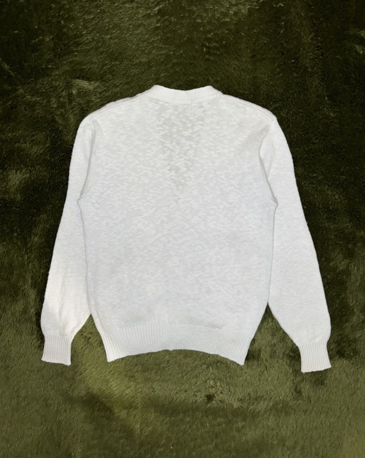 Chaps Ralph Lauren [M] Chaps Ralph Lauren Japan Textured Classic-Fit Cardigan Size US M / EU 48-50 / 2 - 6 Thumbnail