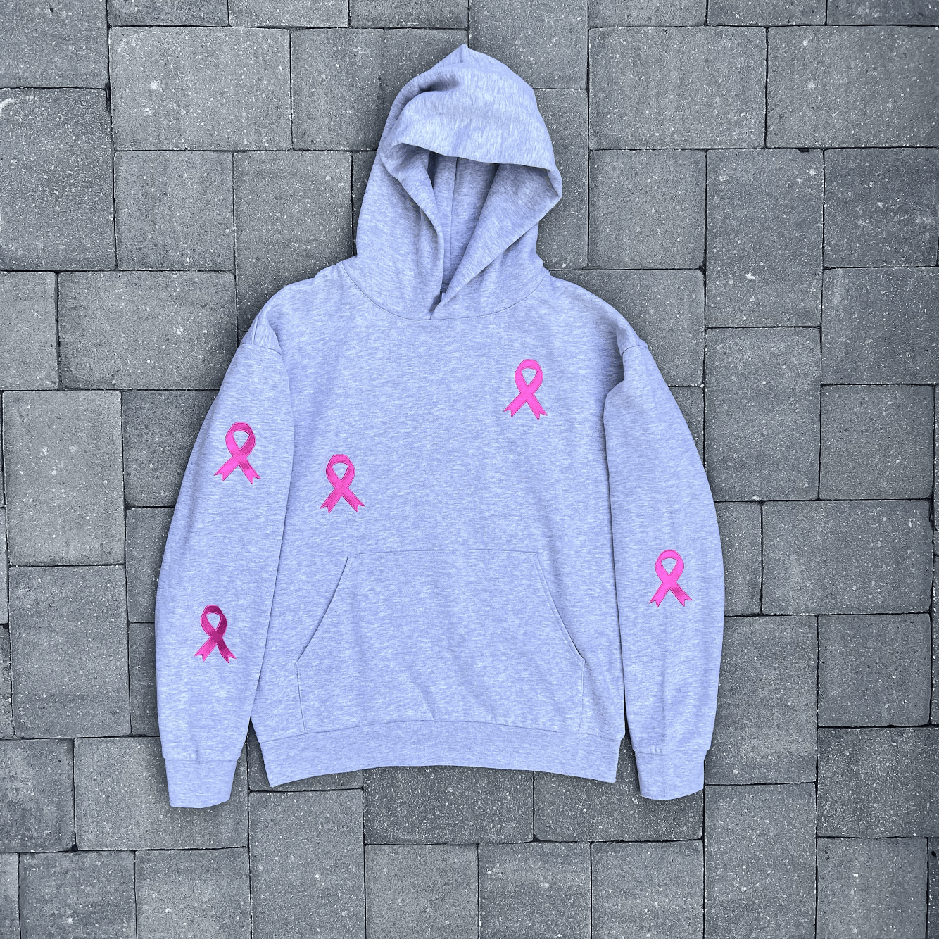 Other Cancer Awareness Hoodie Ribbon Size US M / EU 48-50 / 2 - 2 Thumbnail