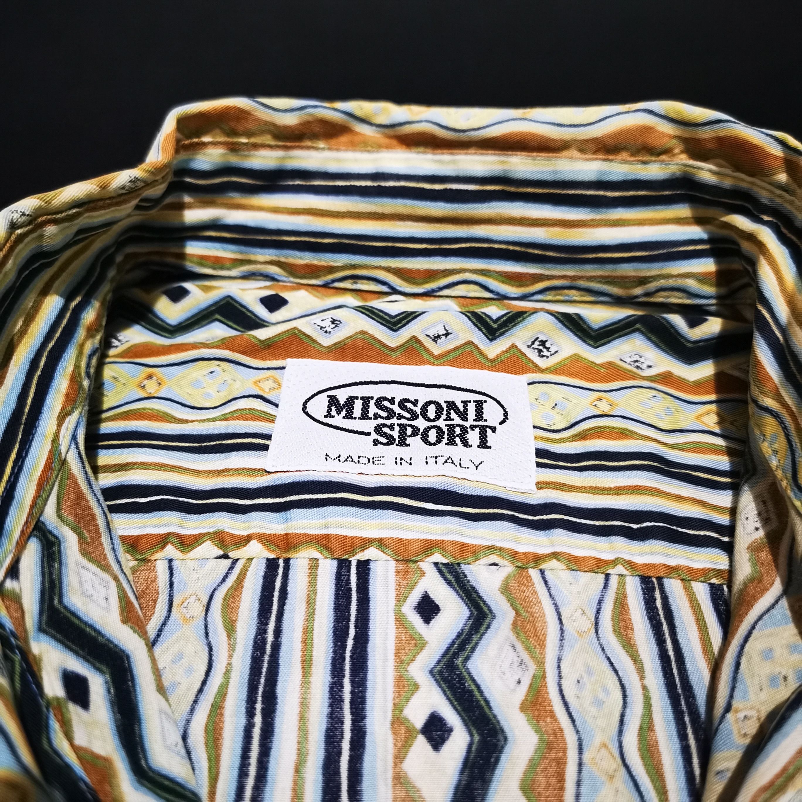 Missoni Vtg Missoni Sport Etnis Pat Size US S / EU 44-46 / 1 - 5 Thumbnail
