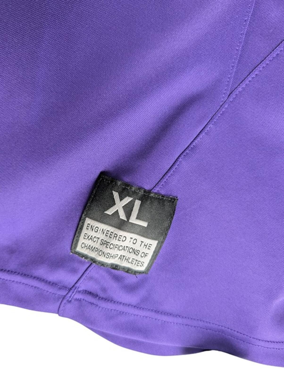 Nike Nike Dri-FIT Jersey Men’s Extra Large V-Neck Purple Gray Size US L / EU 52-54 / 3 - 5 Thumbnail