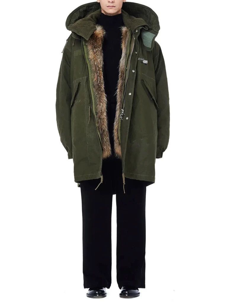 READYMADE ReadyMade Green Fur Trim Parka - dmc Size US M / EU 48-50 / 2 - 1 Thumbnail