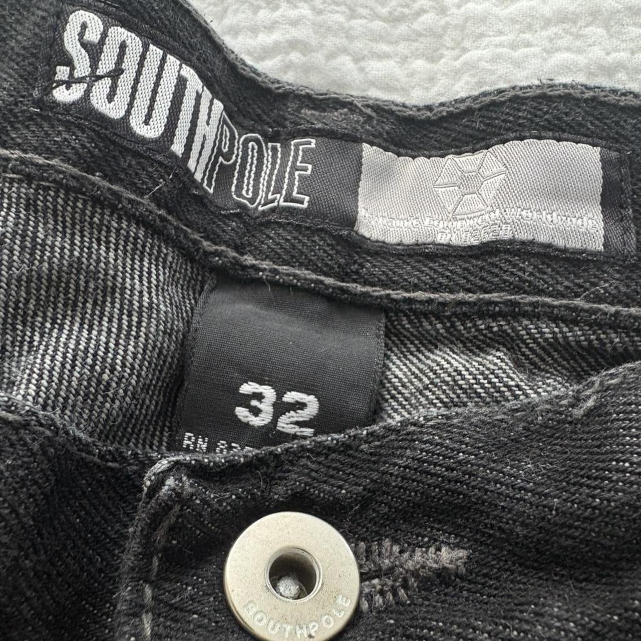 Southpole Vintage Black Baggy Denim SouthPole Jorts Size US 32 / EU 48 - 3 Thumbnail