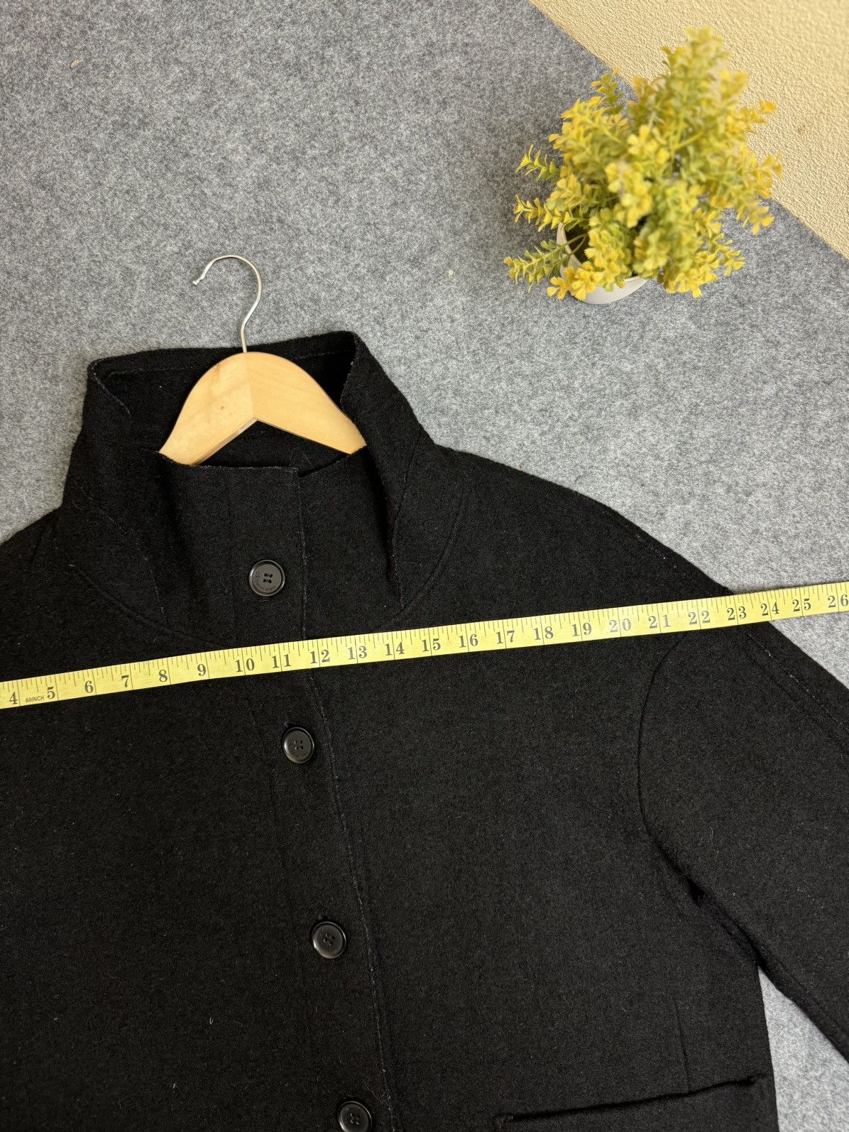 Calvin Klein Calvin Klein Wool Button Jacket Size US M / EU 48-50 / 2 - 12 Thumbnail