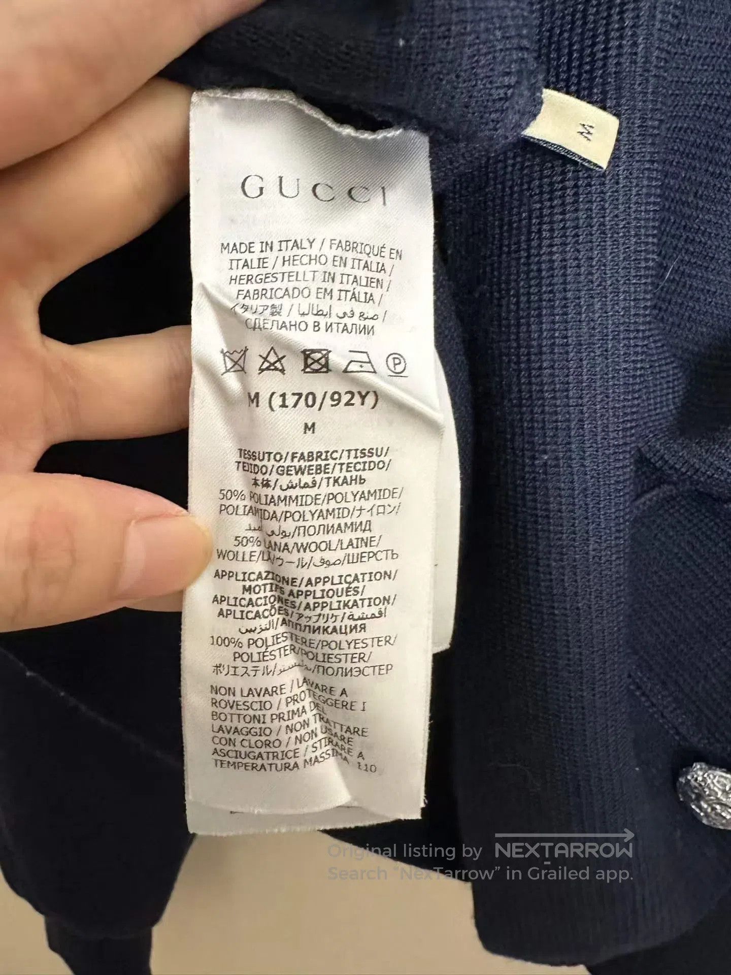 Gucci Guicci Striped wool sweater| Size US M / EU 48-50 / 2 - 4 Thumbnail