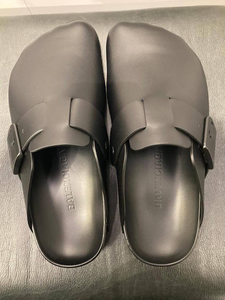 Balenciaga Balenciaga Leather Sunday Mules - EU 41 Size US 8 / EU 41 - 3 Thumbnail