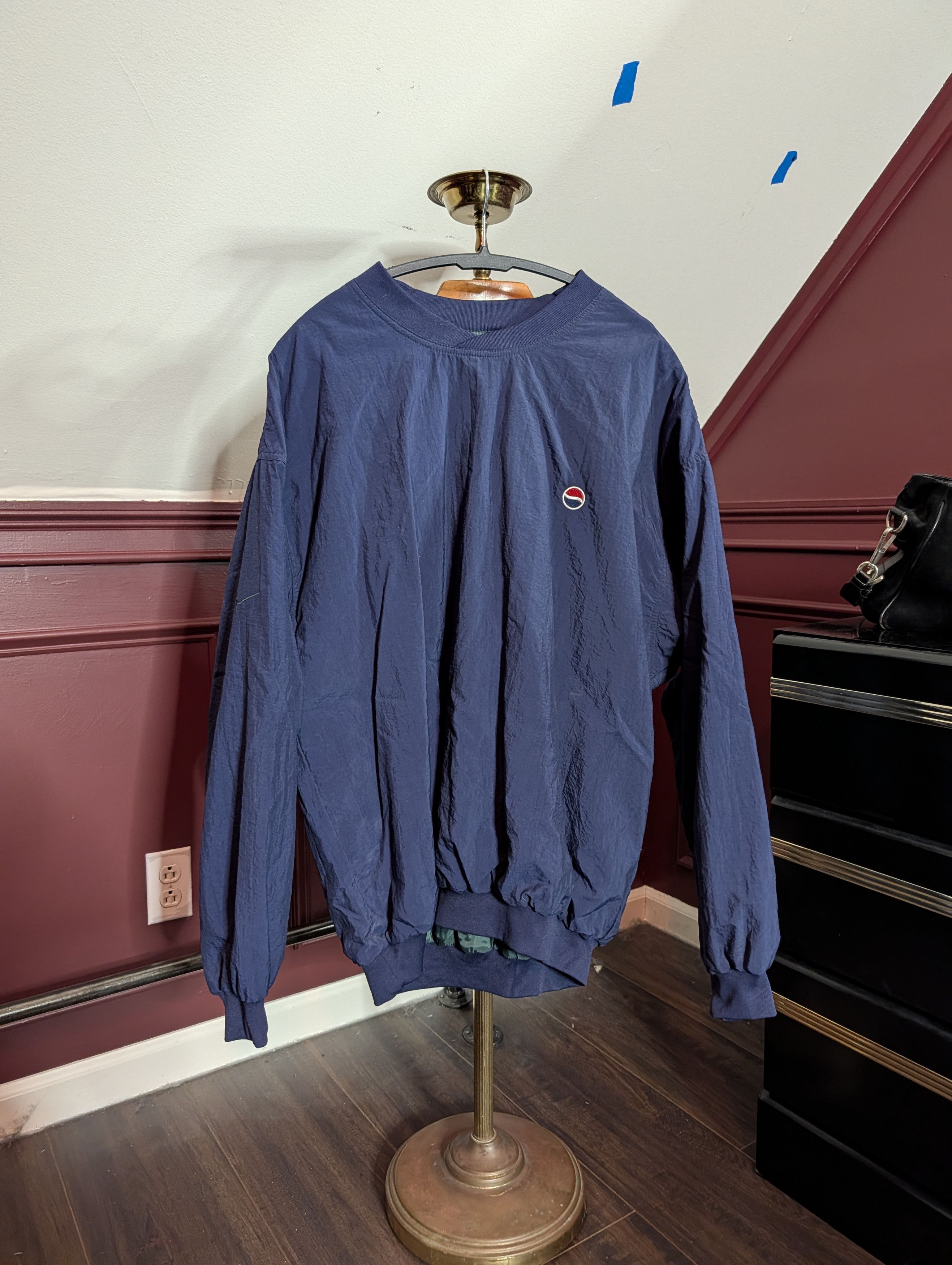 Pepsi VTG MiUSA Logo Embroidered Nylon Haley Elements Jkt Size US XL / EU 56 / 4 - 1 Thumbnail