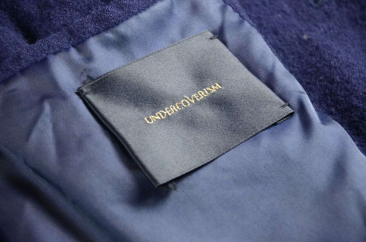 Undercover Undercover Navy Wool Deconstructed Two-Piece Blazer 2 Used Size US M / EU 48-50 / 2 - 6 Thumbnail