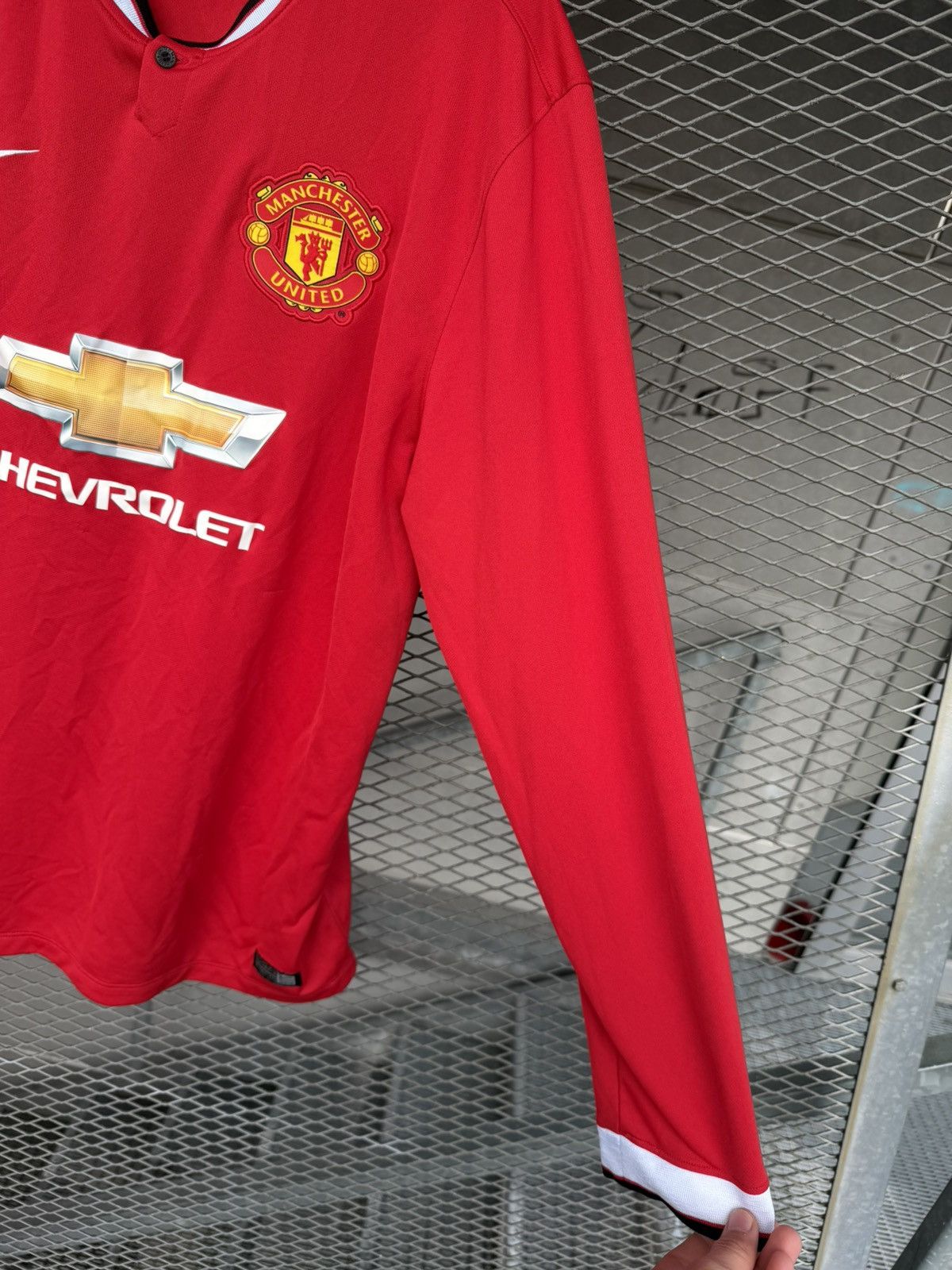 Nike Nike Manchester United Marcos Rojo 2014/2015 Soccer Jersey Size US XL / EU 56 / 4 - 6 Thumbnail
