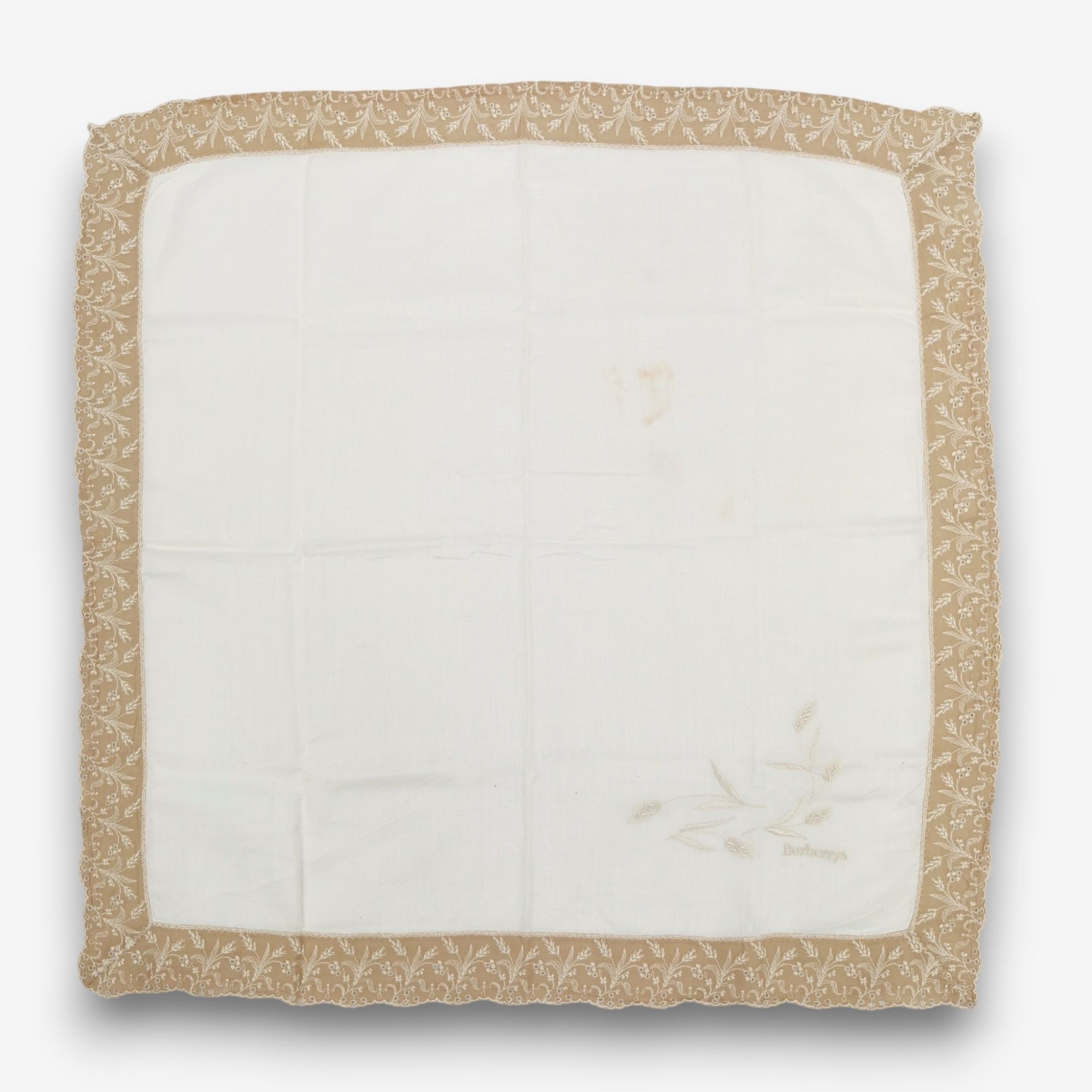 Burberry Vintage Burberry Handkerchief Pocket Square Bandana Size ONE SIZE - 1 Thumbnail