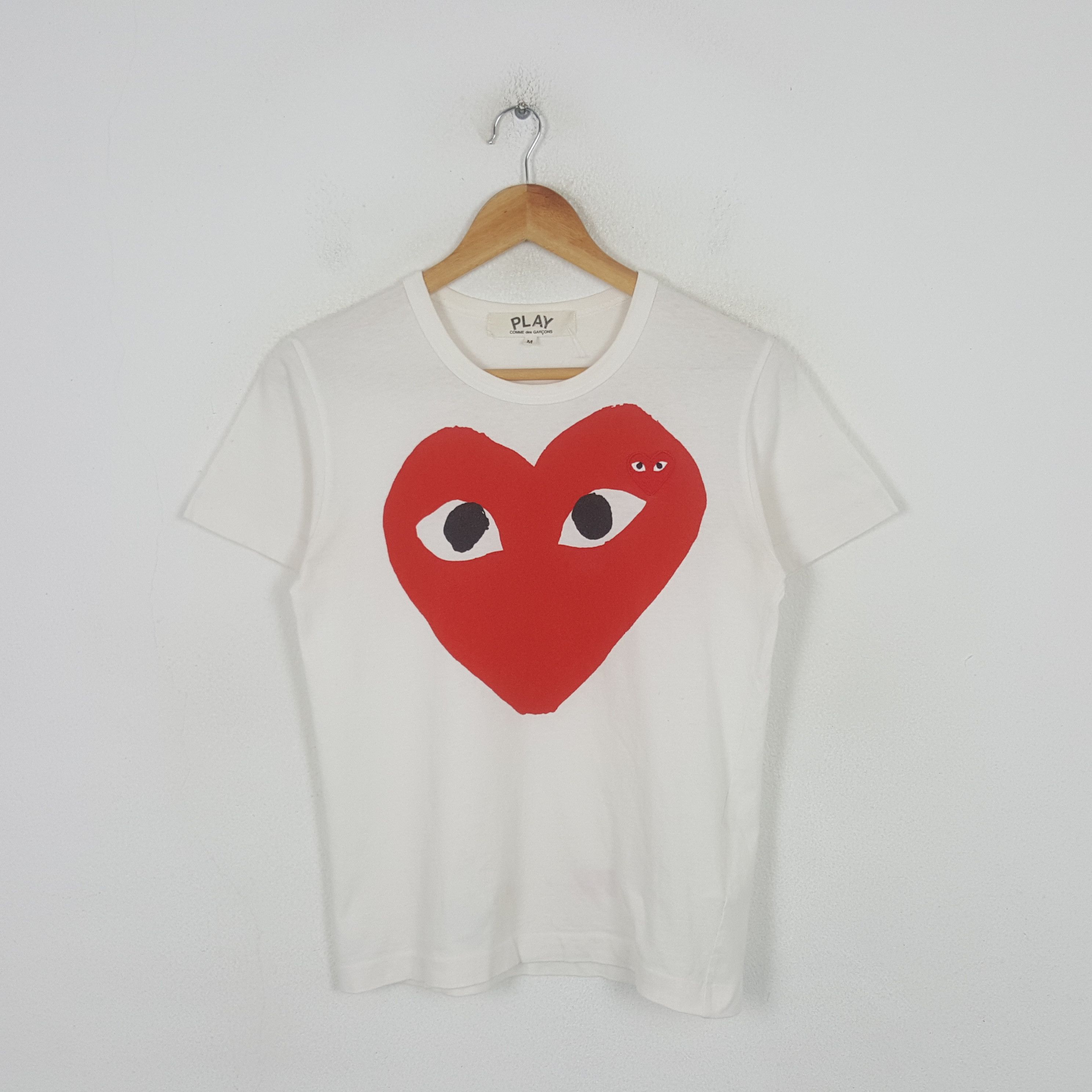 Comme des Garcons PLAY Vintage Comme des Garcons Play Designer Tshirt RR29 Size US XS / EU 42 / 0 - 1 Thumbnail