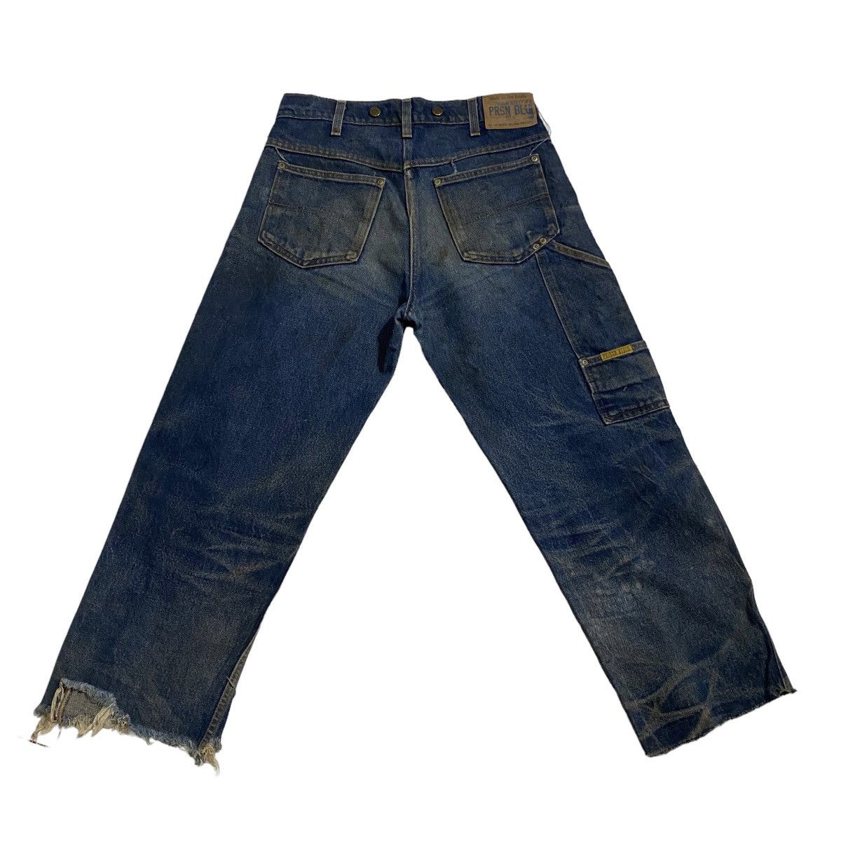 Vintage Prison Blu double knee distressed worker pant Size US 32 / EU 48 - 2 Thumbnail