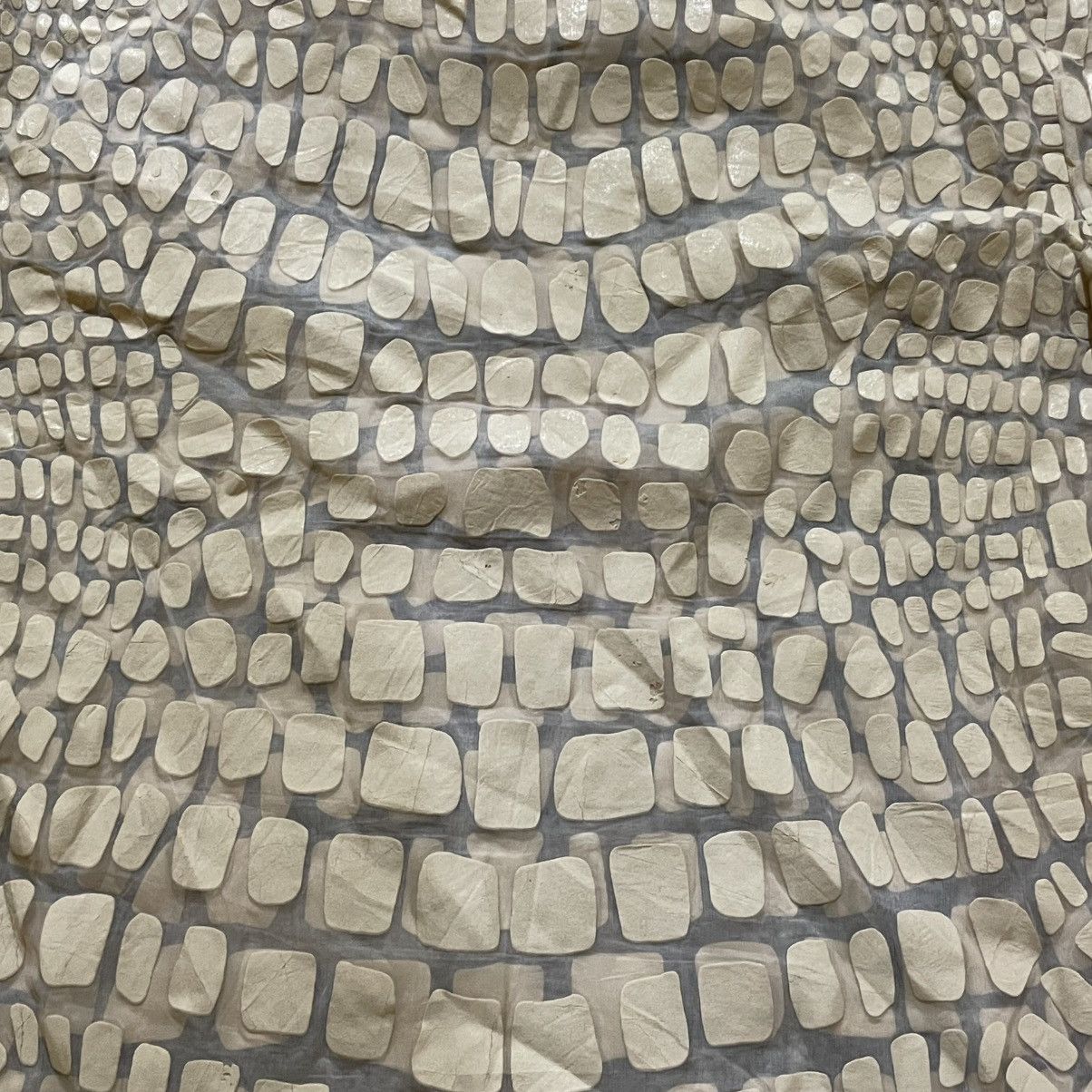 Givenchy GIVENCHY Paris by Riccardo Tisci Croc-Effect Sheer Silk Mesh Size L / US 10 / IT 46 - 16 Thumbnail