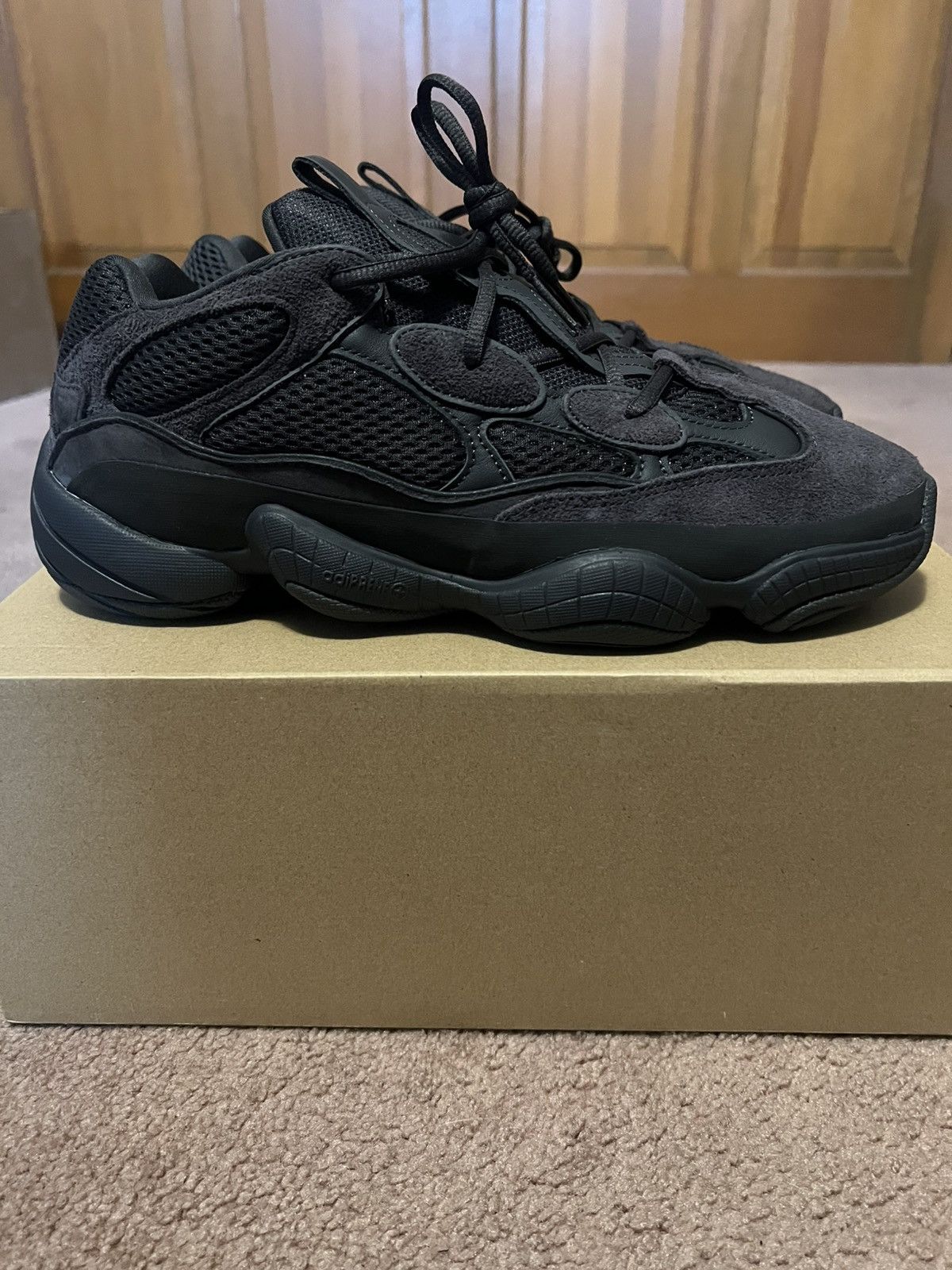 Yeezy Yeezy 500 Utility Black (2023) Size US 12 / EU 45 - 6 Thumbnail