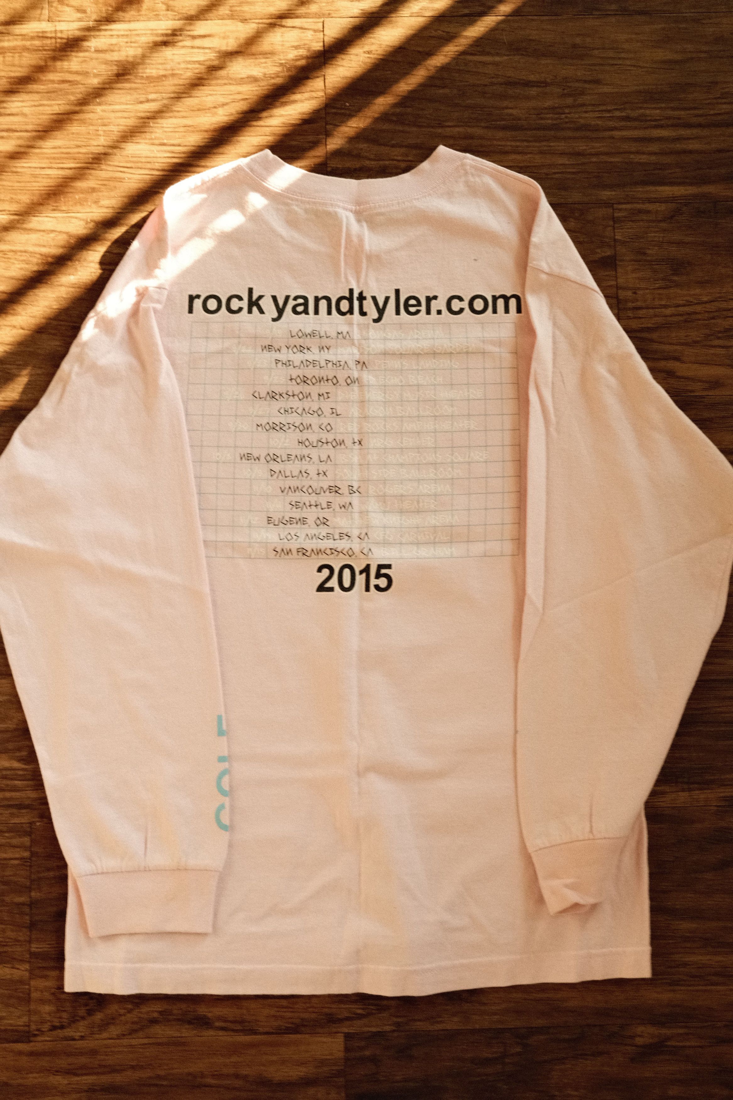 Vintage Tyler, the Creator X A$AP TOUR LONG SLEEVE T SHIRT Size US M / EU 48-50 / 2 - 4 Thumbnail
