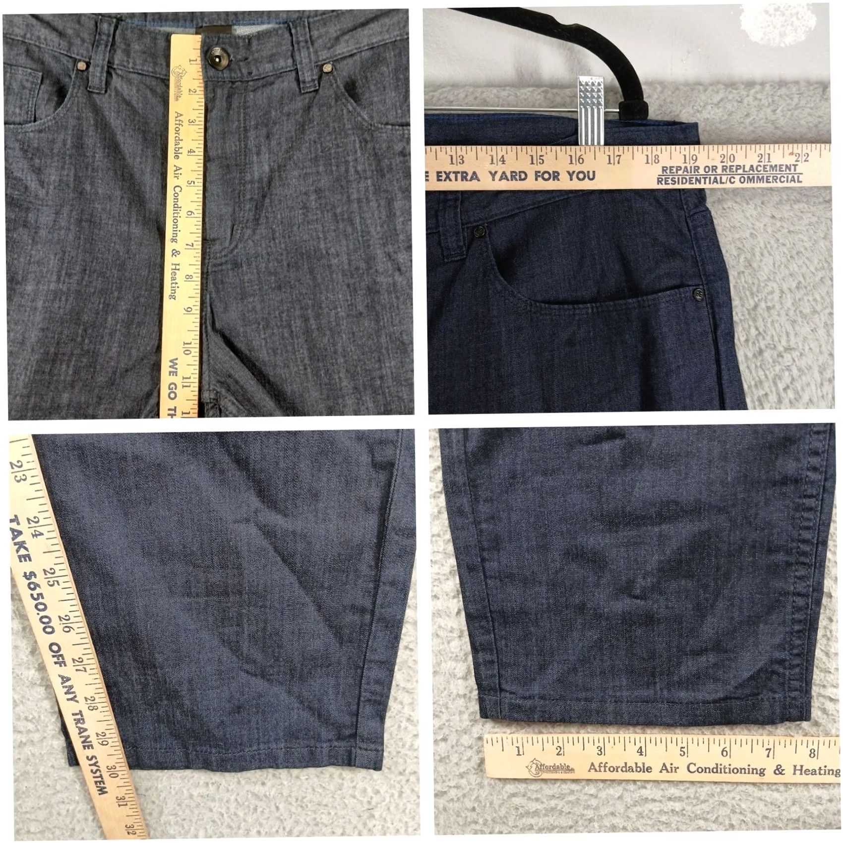 Hugo Boss Hugo Boss Denim Pants Mens Size 38R Dark Indigo Lightweight 5-Pocket Size US 38 / EU 54 - 5 Thumbnail